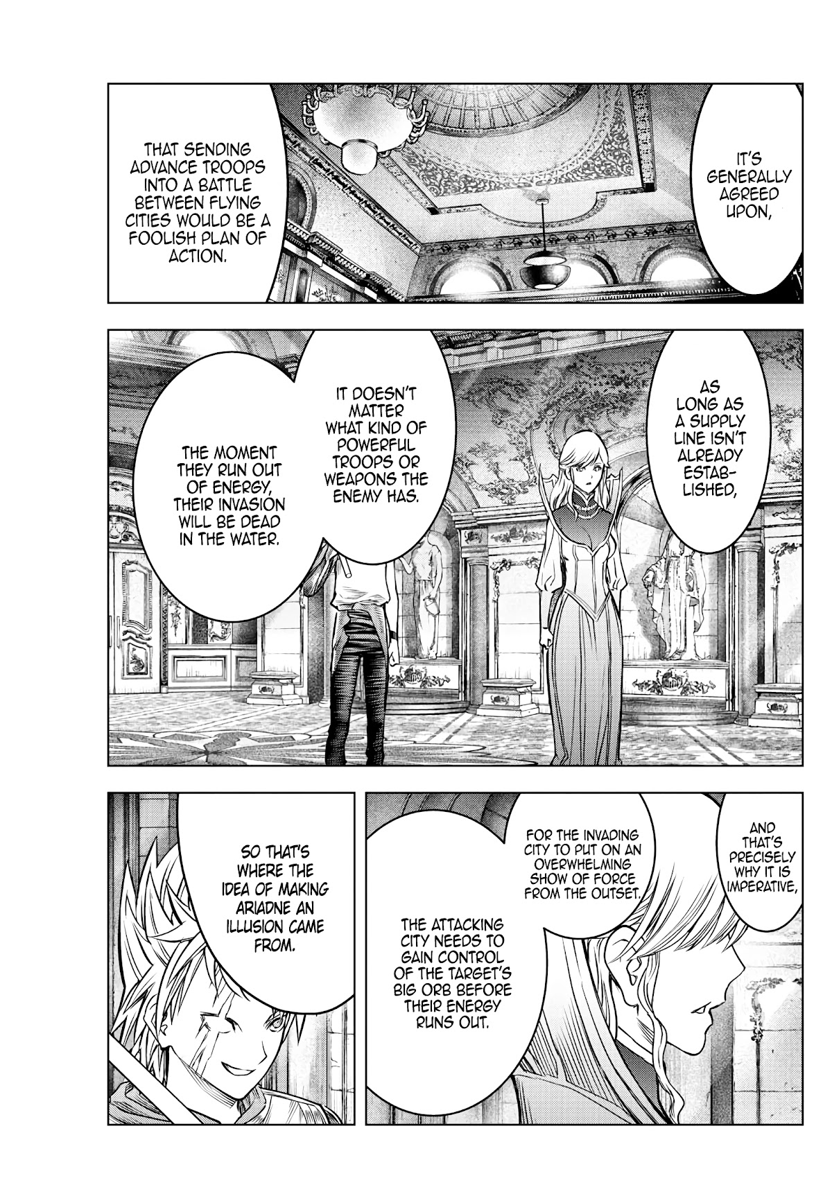 Soukyuu no Ariadne Chapter 188 page 9 - Chapter 188: In the Palm of Their Hand