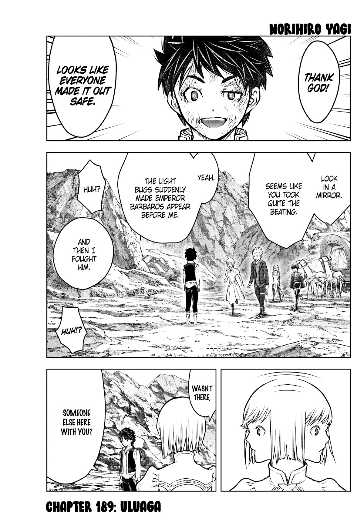 Soukyuu no Ariadne Chapter 189 page 1 - Chapter 189: Uluaga