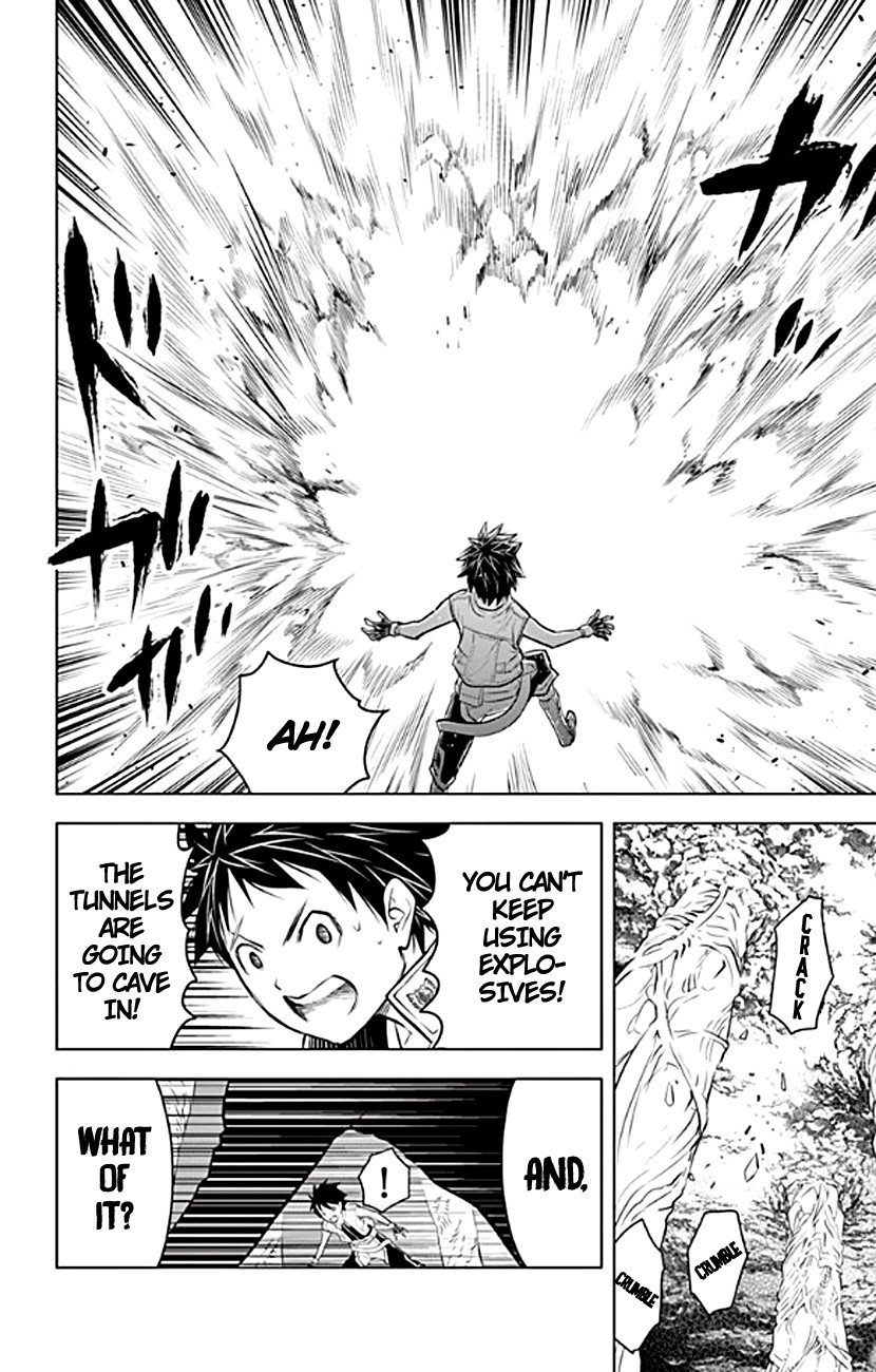 Soukyuu no Ariadne Chapter 19 page 15 - Chapter 19: Battle in the Tunnels