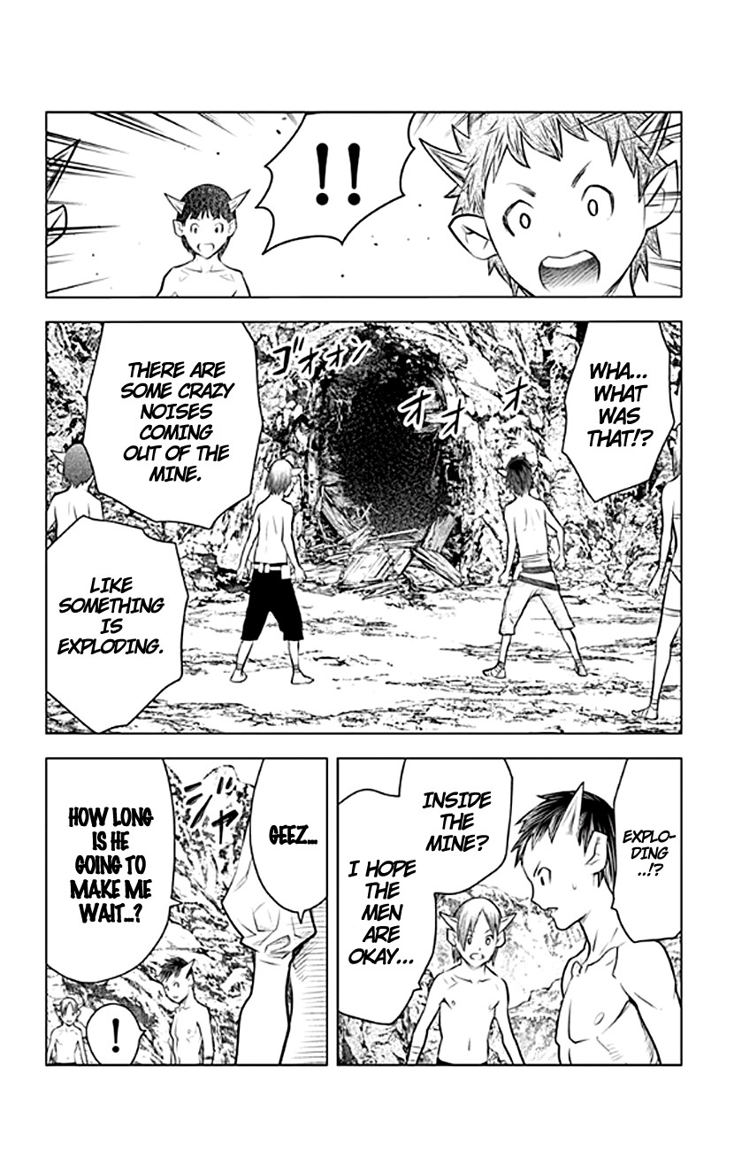 Soukyuu no Ariadne Chapter 19 page 17 - Chapter 19: Battle in the Tunnels