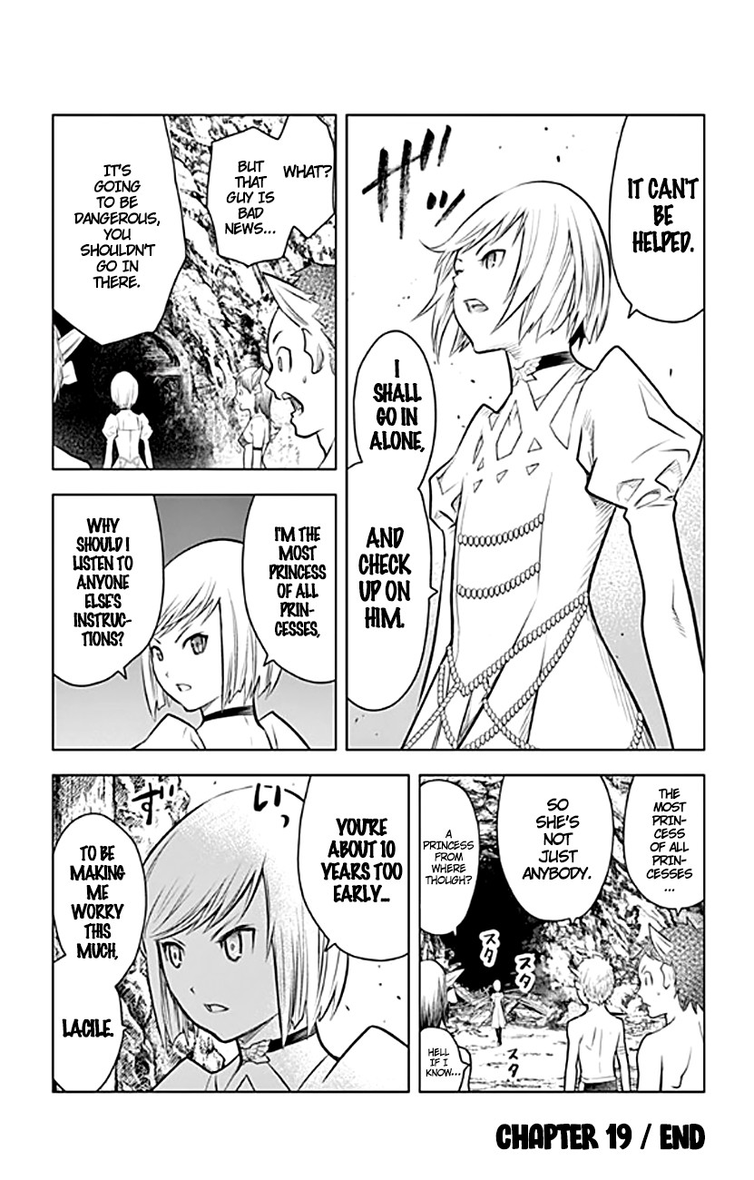 Soukyuu no Ariadne Chapter 19 page 18 - Chapter 19: Battle in the Tunnels