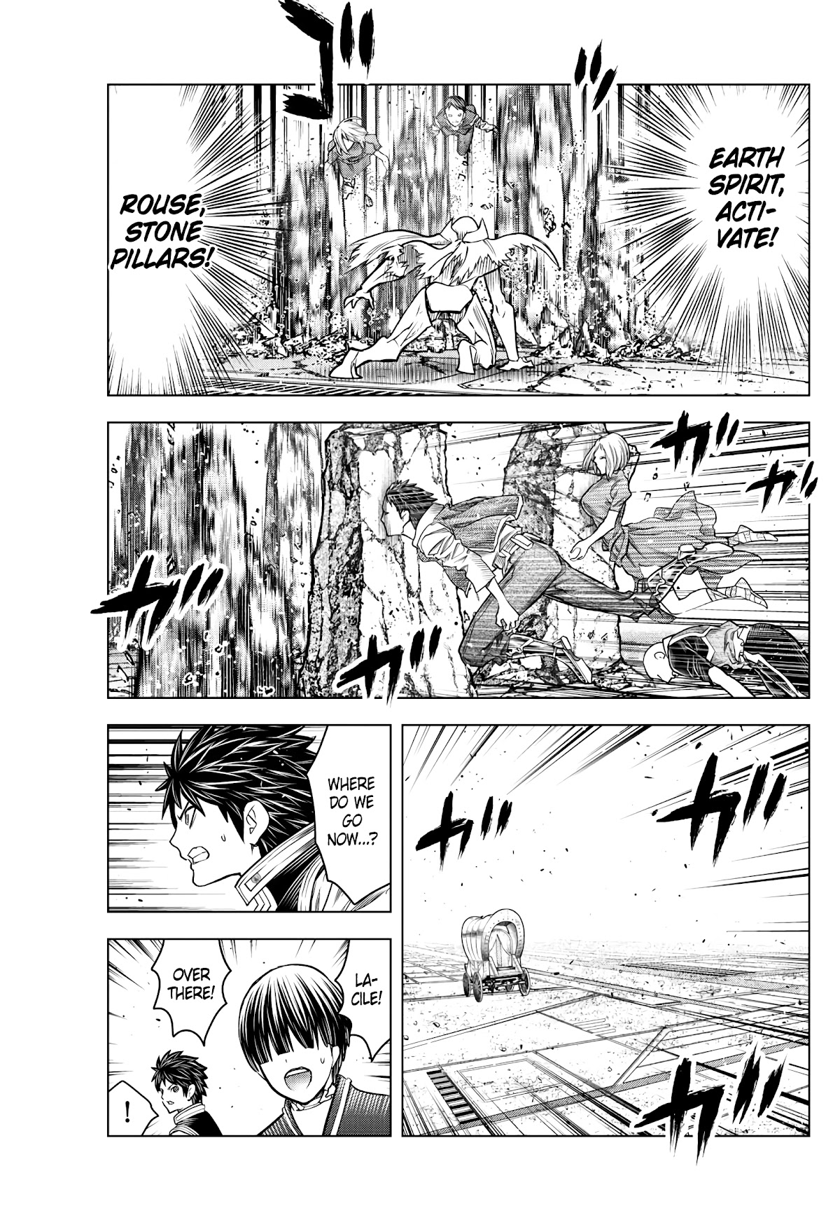 Soukyuu no Ariadne Chapter 190 page 7 - Chapter 190: Vanished