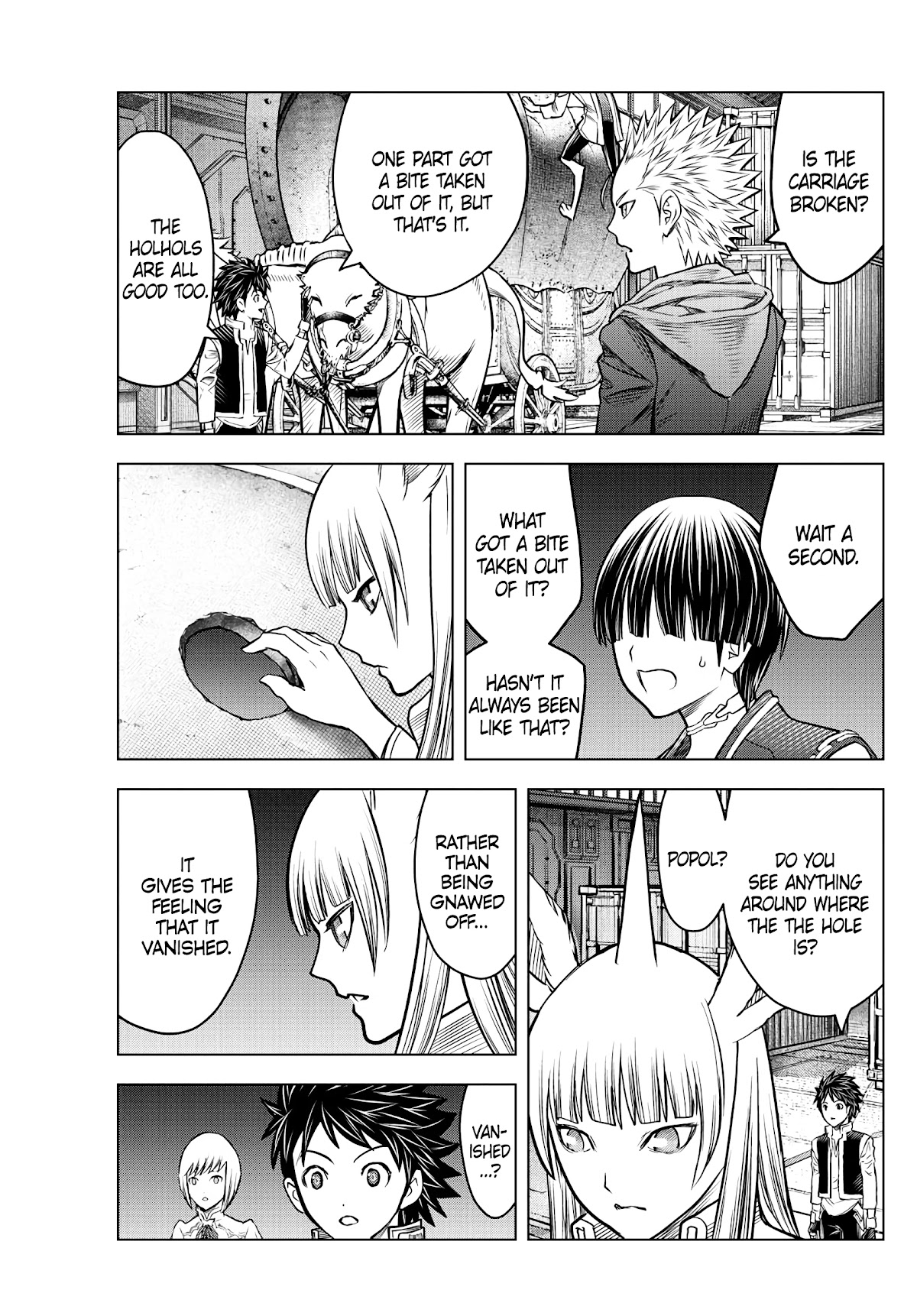 Soukyuu no Ariadne Chapter 190 page 9 - Chapter 190: Vanished