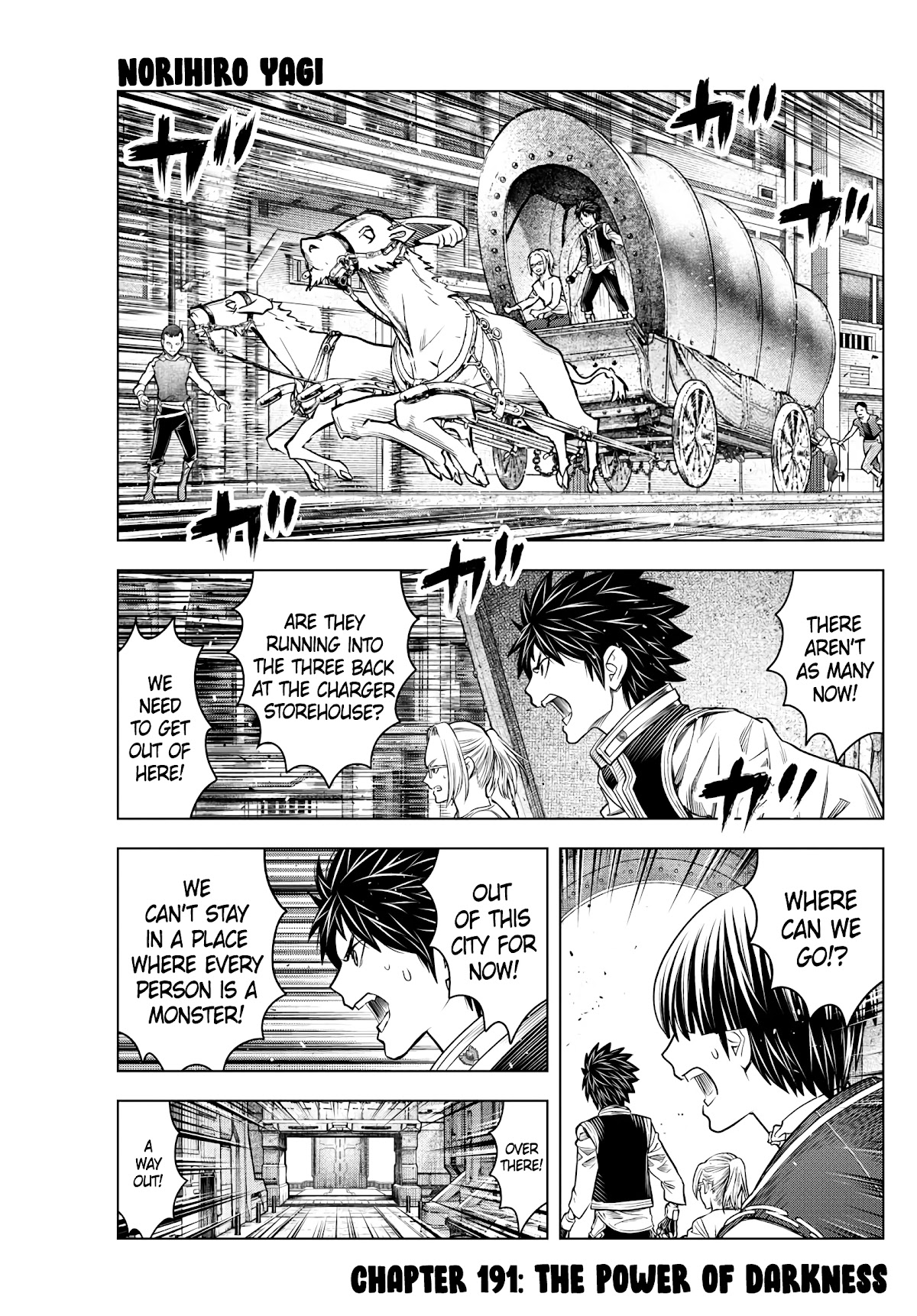 Soukyuu no Ariadne Chapter 191 page 1 - Chapter 191: The Power of Darkness