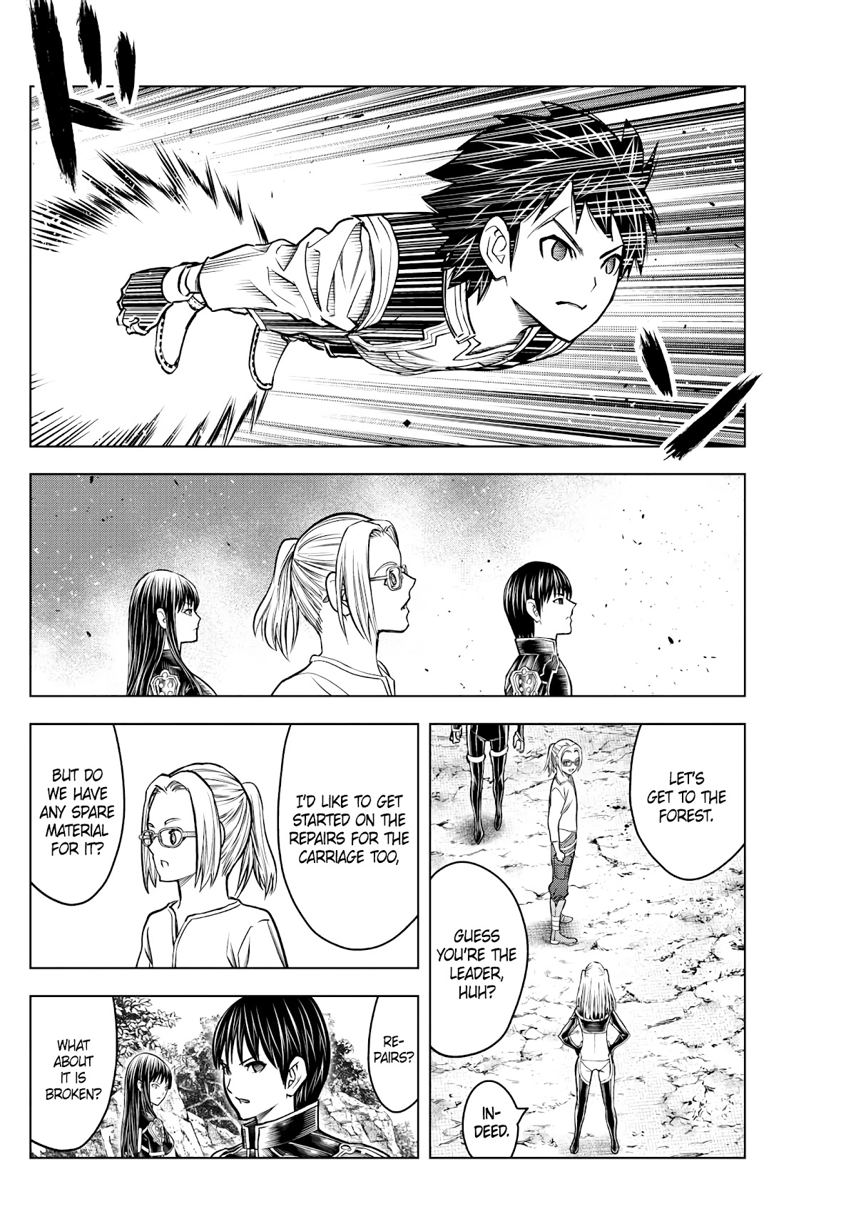 Soukyuu no Ariadne Chapter 191 page 6 - Chapter 191: The Power of Darkness