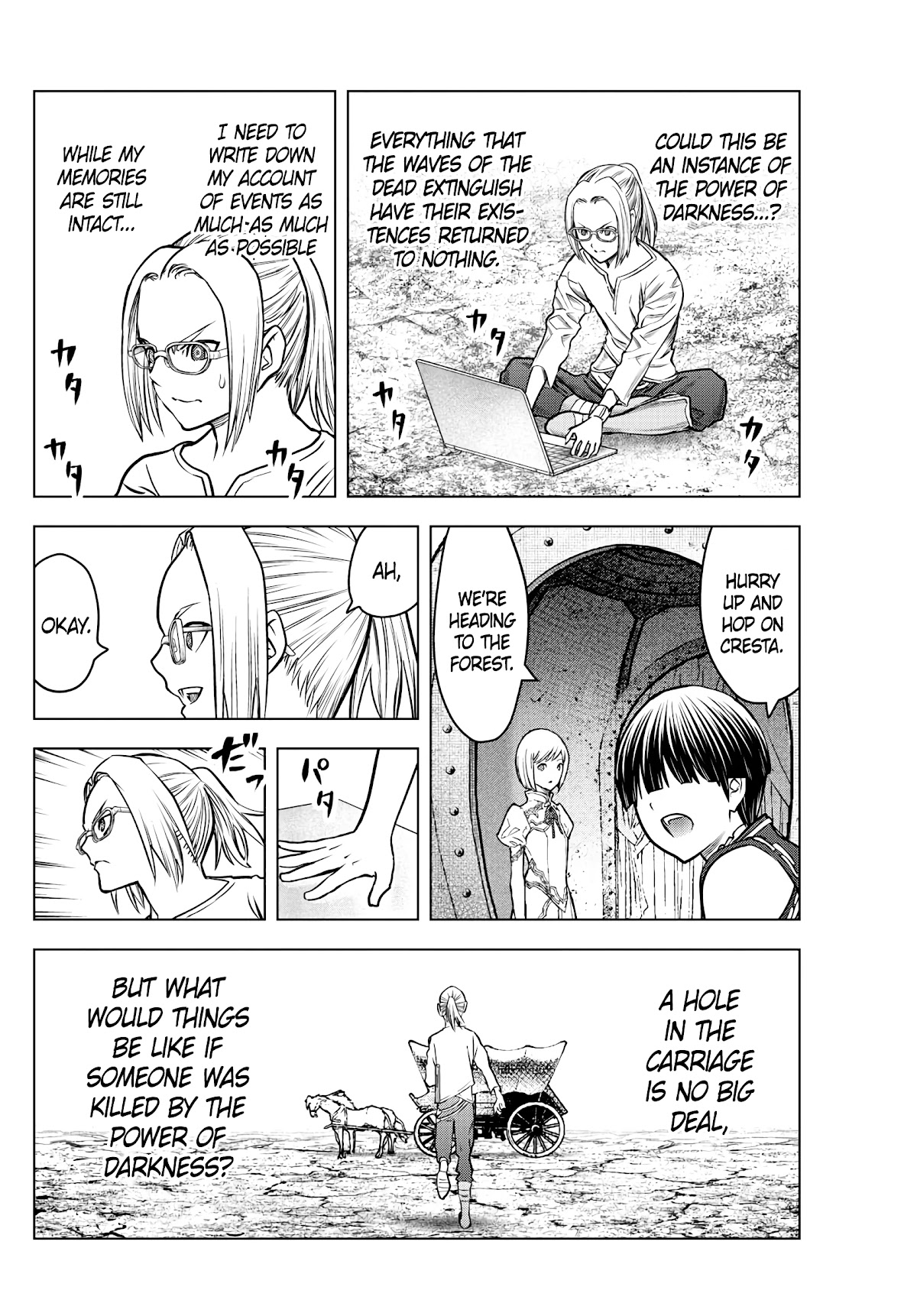 Soukyuu no Ariadne Chapter 191 page 8 - Chapter 191: The Power of Darkness