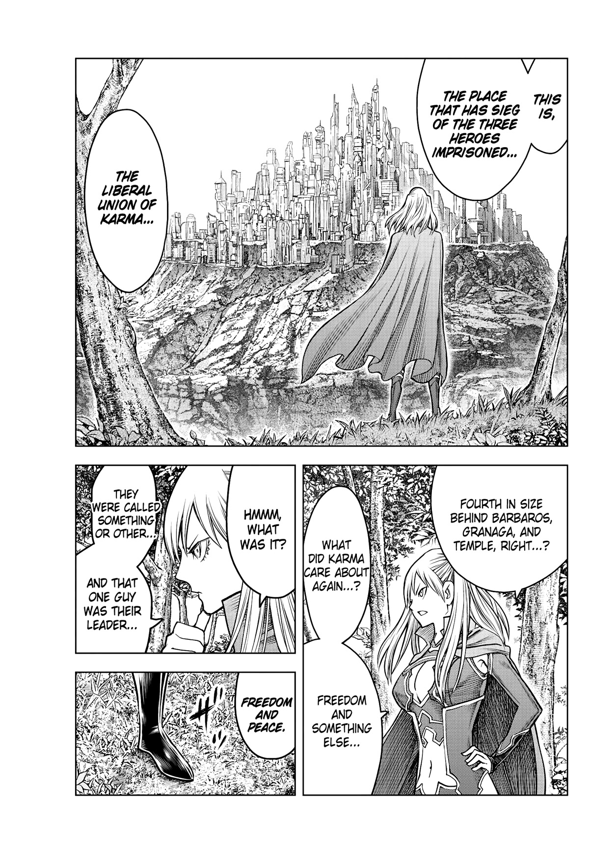 Soukyuu no Ariadne Chapter 196 page 15 - Chapter 196: Forward