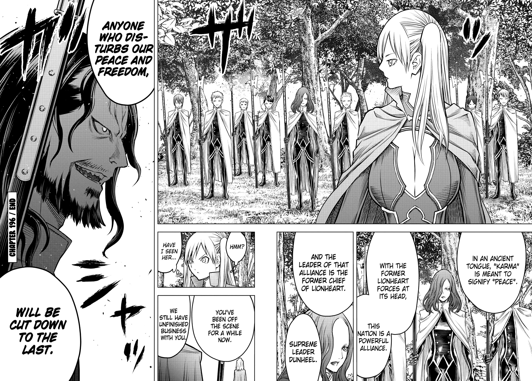 Soukyuu no Ariadne Chapter 196 page 16 - Chapter 196: Forward