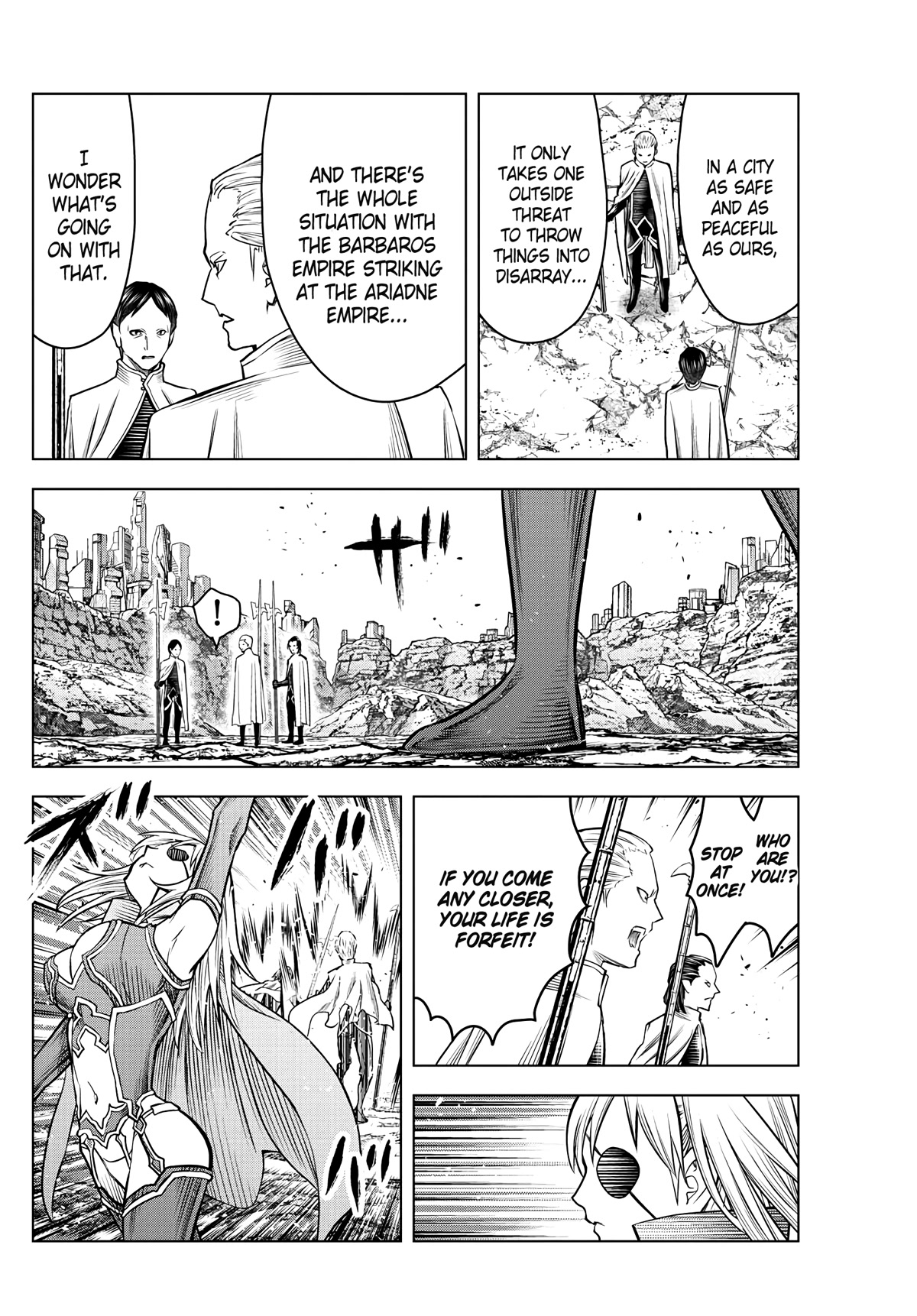 Soukyuu no Ariadne Chapter 198 page 14 - Chapter 198: Intruder