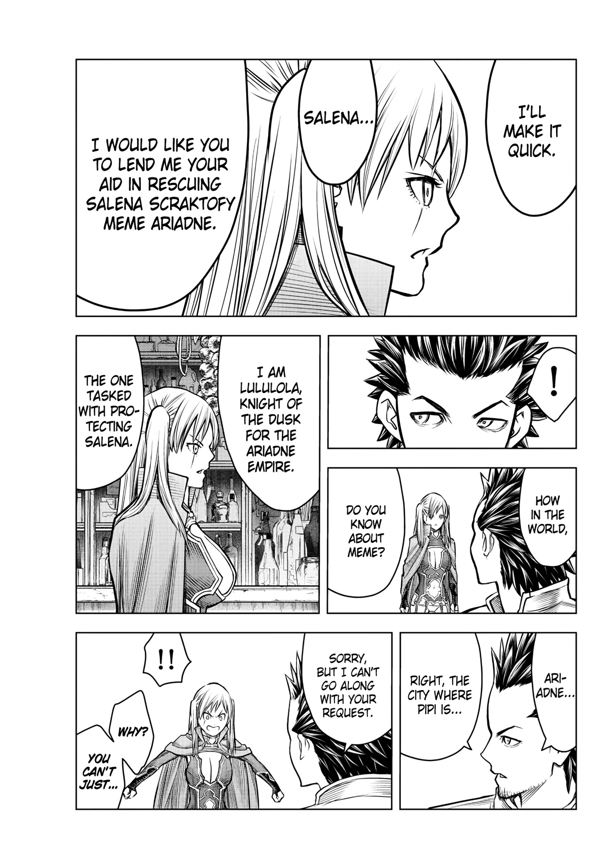 Soukyuu no Ariadne Chapter 199 page 9 - Chapter 199: Two-Shot
