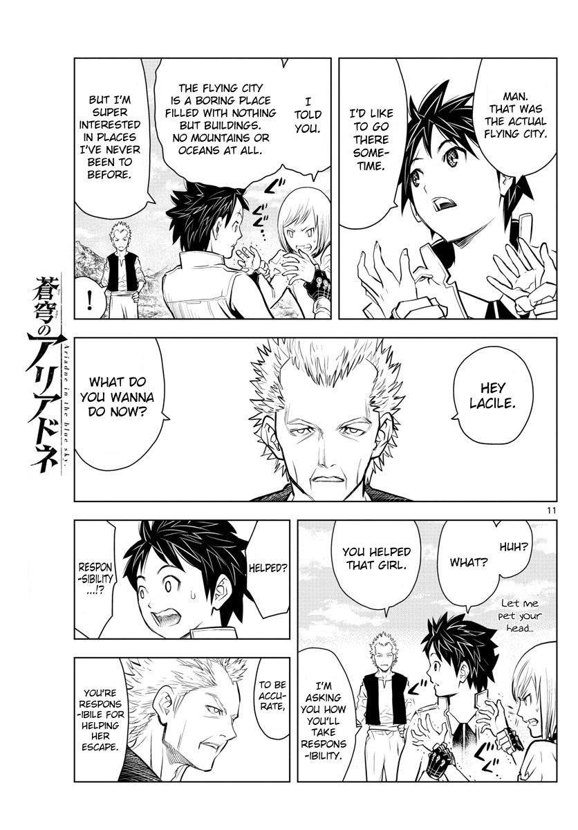 Soukyuu no Ariadne Chapter 2 page 11 - Chapter 2: Knight of the blue skies