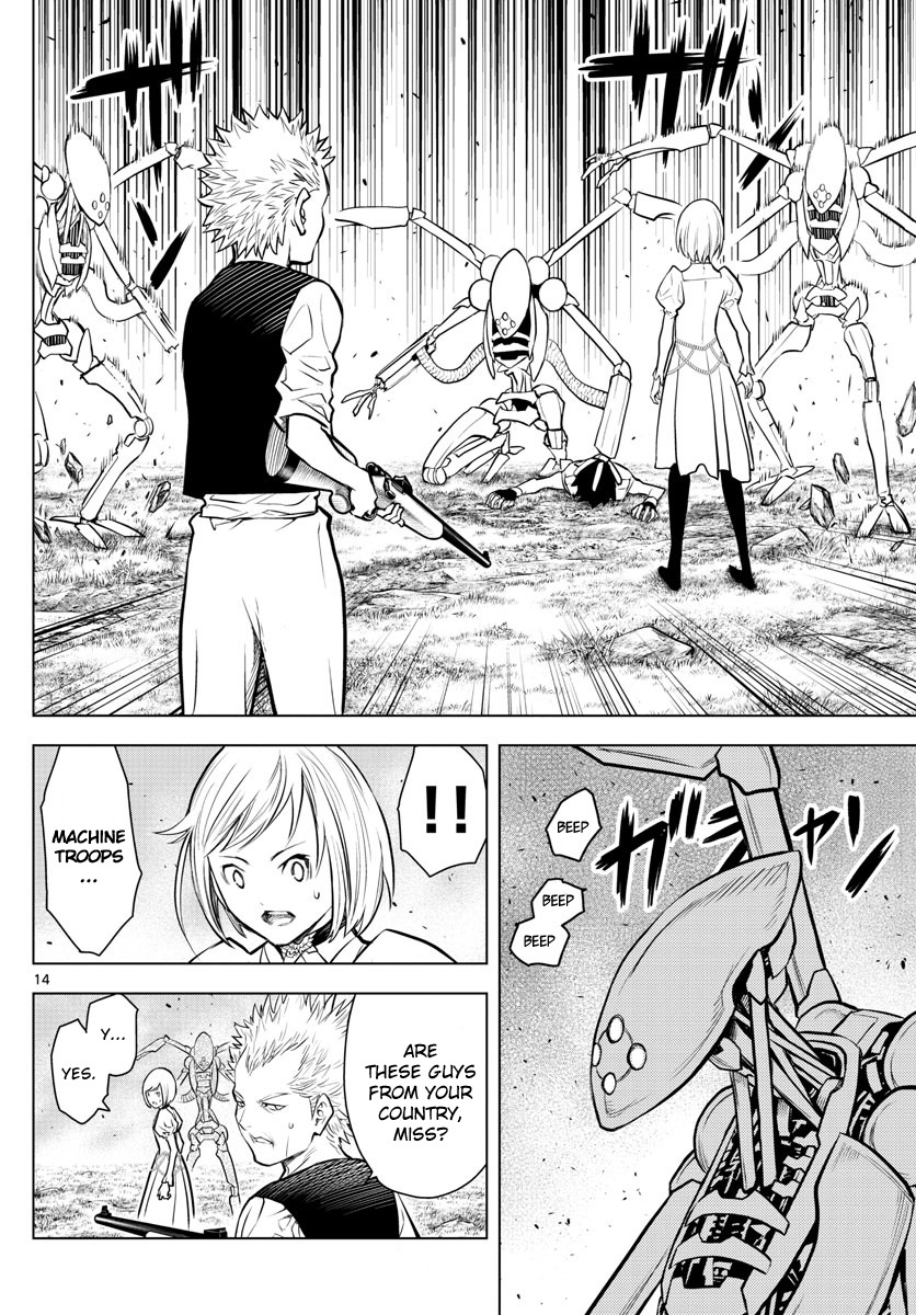 Soukyuu no Ariadne Chapter 2 page 14 - Chapter 2: Knight of the blue skies