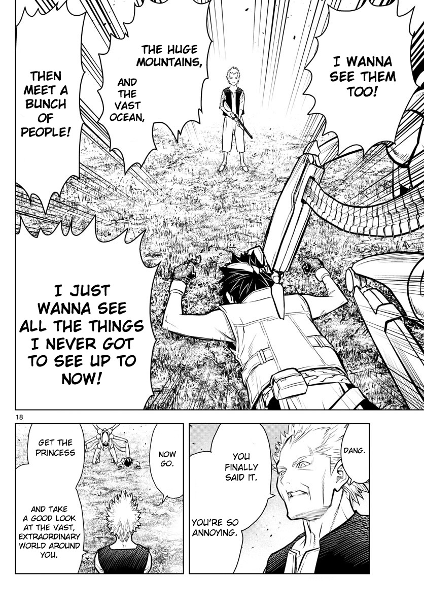 Soukyuu no Ariadne Chapter 2 page 18 - Chapter 2: Knight of the blue skies