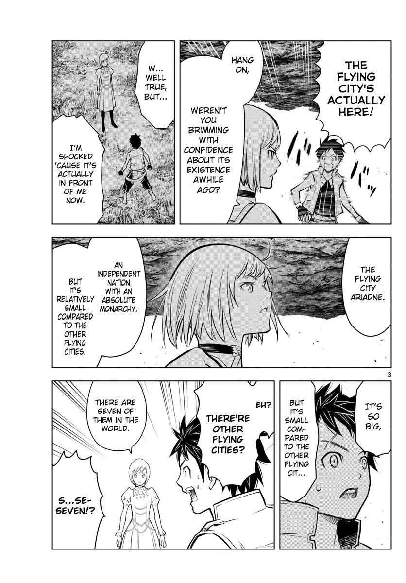 Soukyuu no Ariadne Chapter 2 page 3 - Chapter 2: Knight of the blue skies