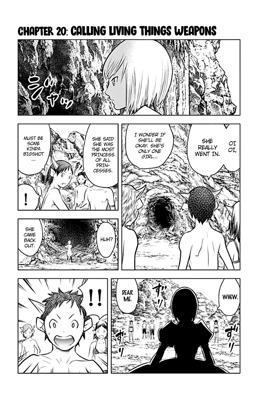 Soukyuu no Ariadne Chapter 20 page 1 - Chapter 20: Calling Living Things Weapons