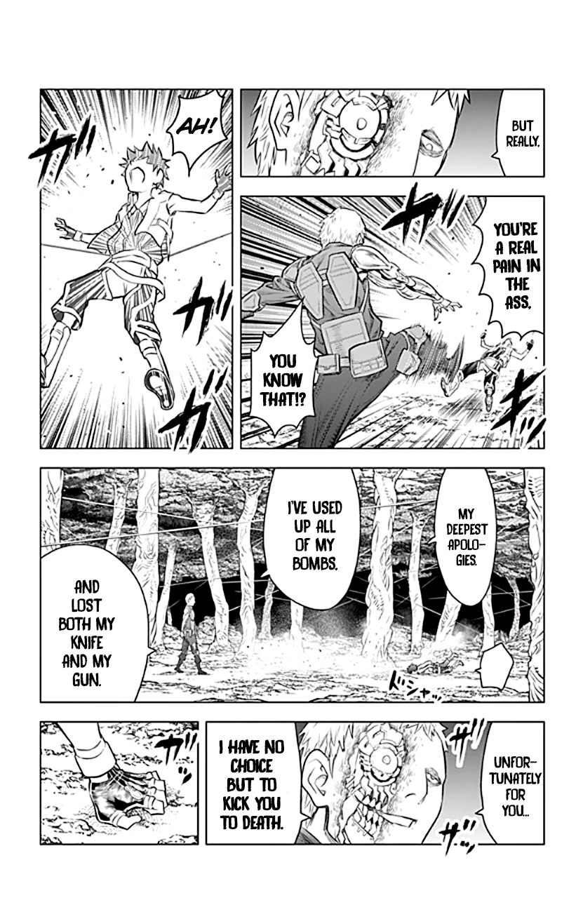 Soukyuu no Ariadne Chapter 20 page 11 - Chapter 20: Calling Living Things Weapons