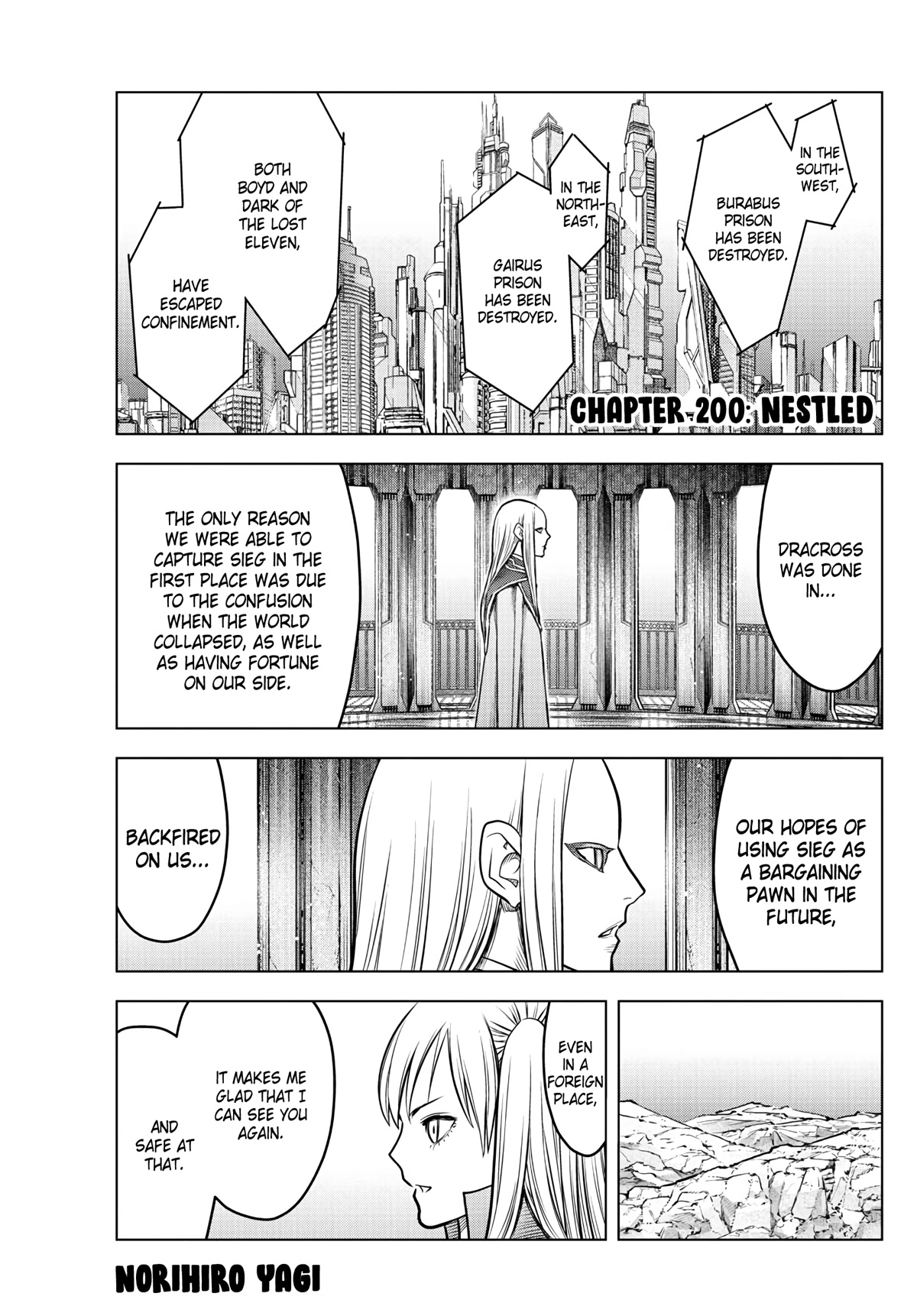 Soukyuu no Ariadne Chapter 200 page 1 - Chapter 200: Nestled