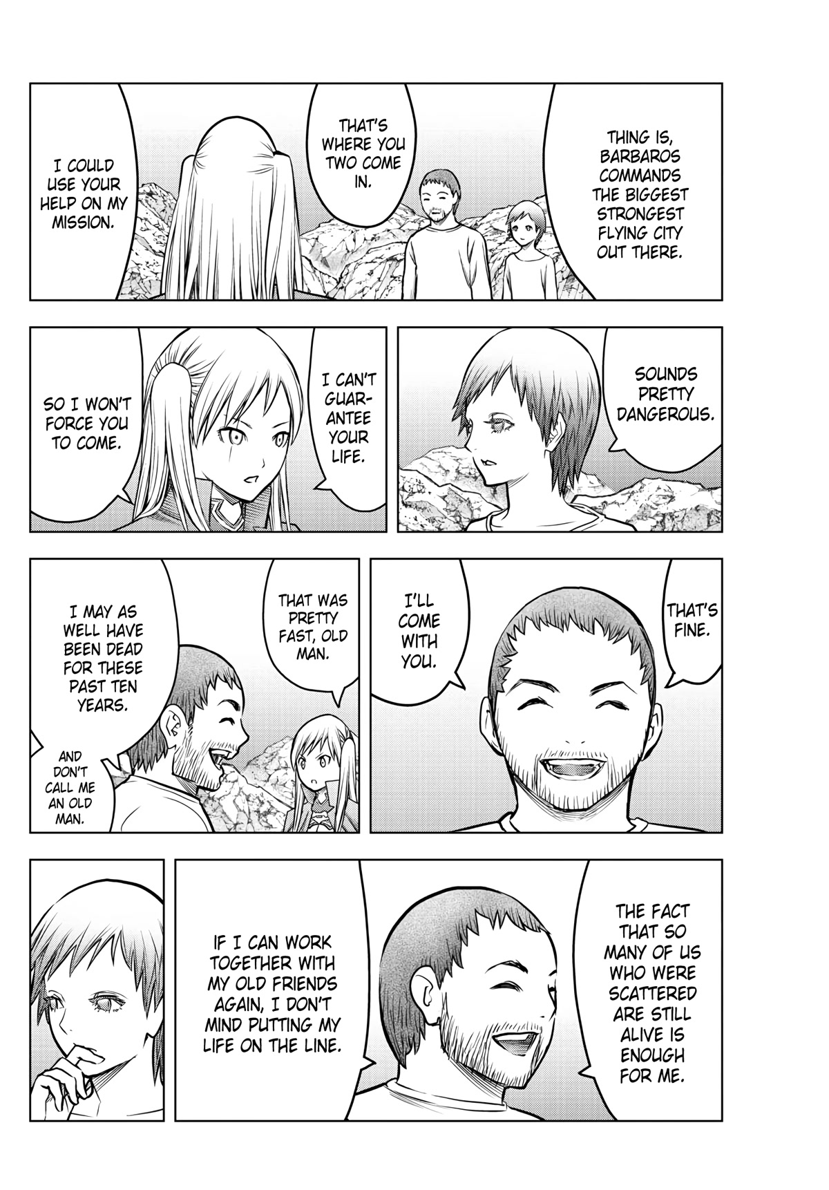 Soukyuu no Ariadne Chapter 200 page 4 - Chapter 200: Nestled