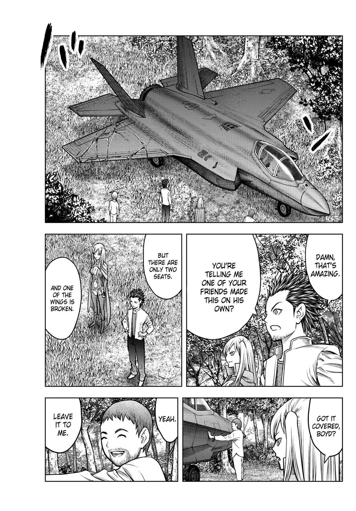 Soukyuu no Ariadne Chapter 200 page 7 - Chapter 200: Nestled