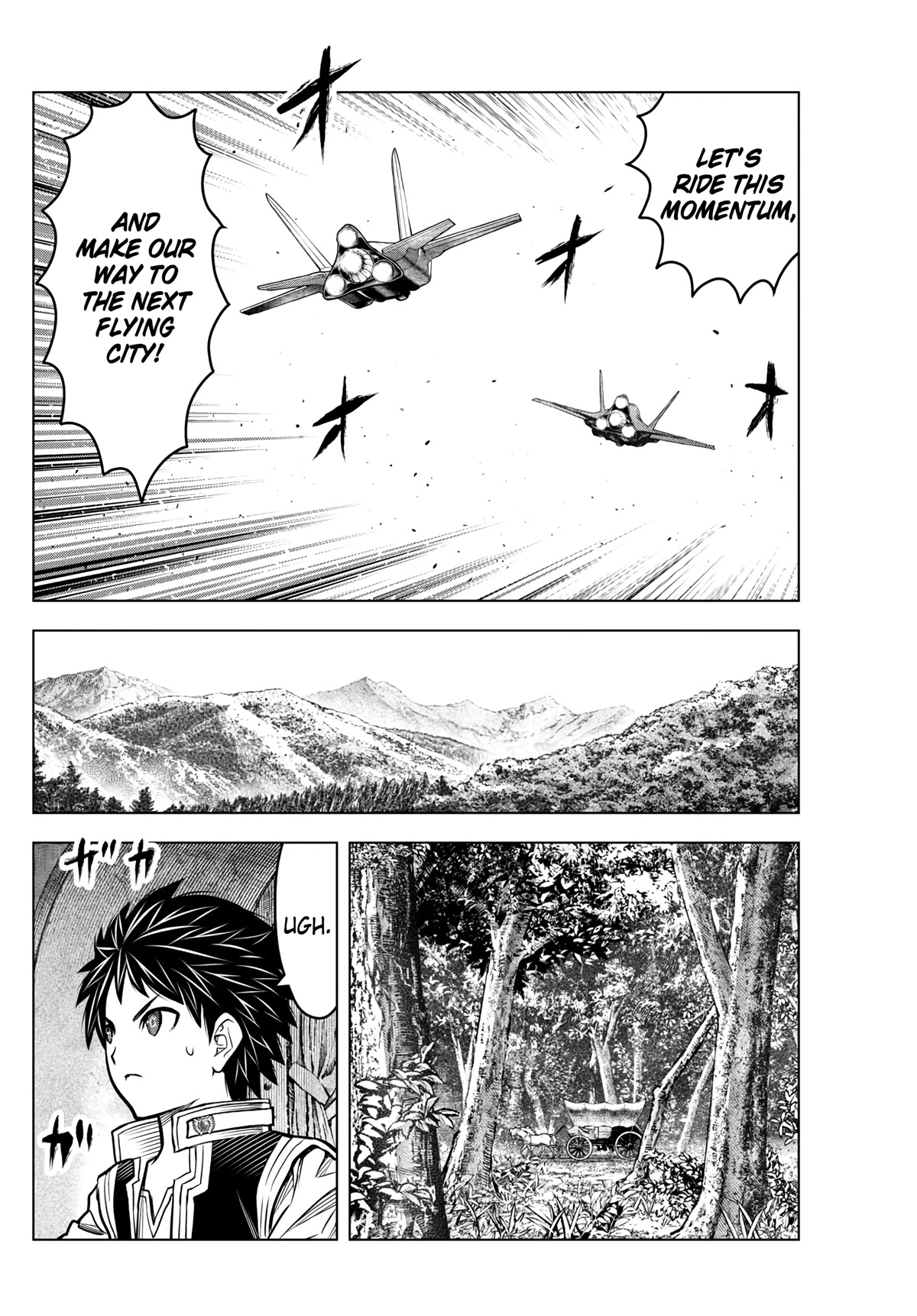 Soukyuu no Ariadne Chapter 200 page 9 - Chapter 200: Nestled