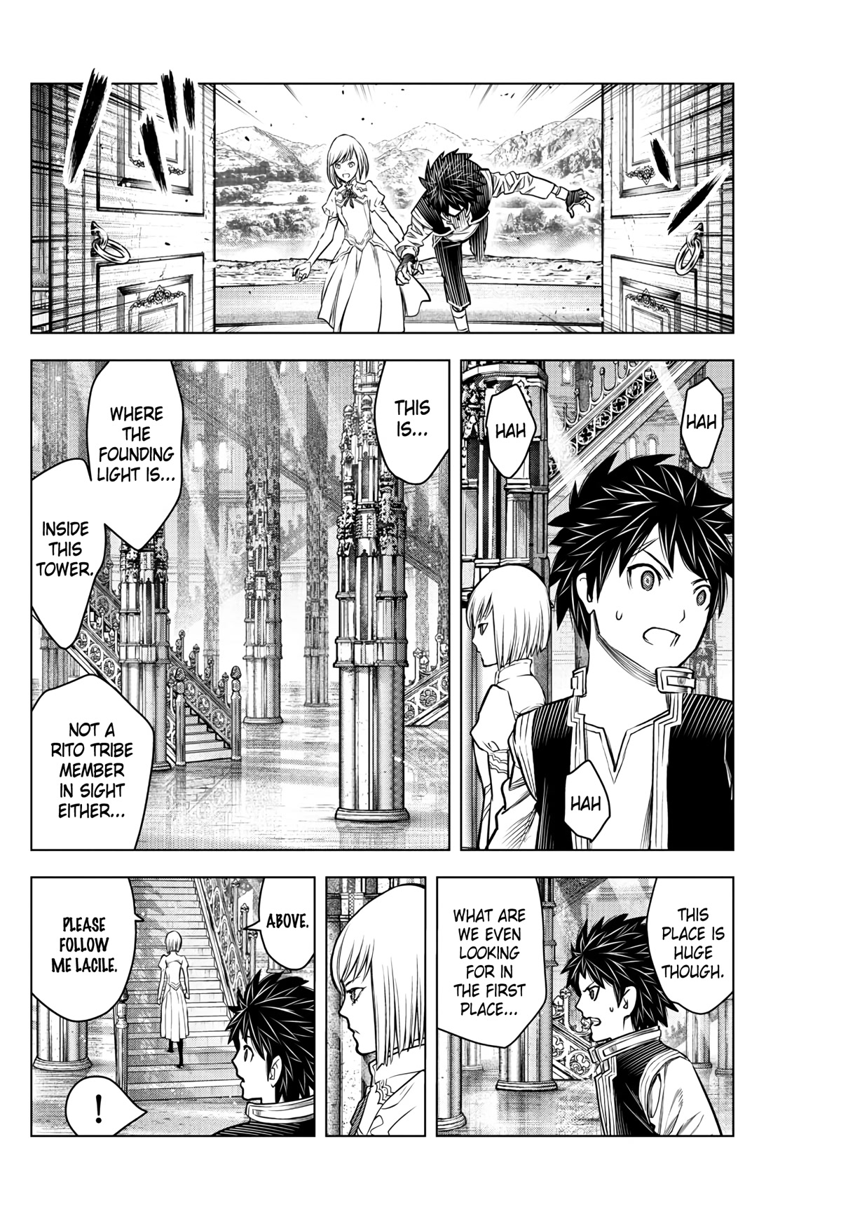 Soukyuu no Ariadne Chapter 202 page 12 - Chapter 202: The Founding Light