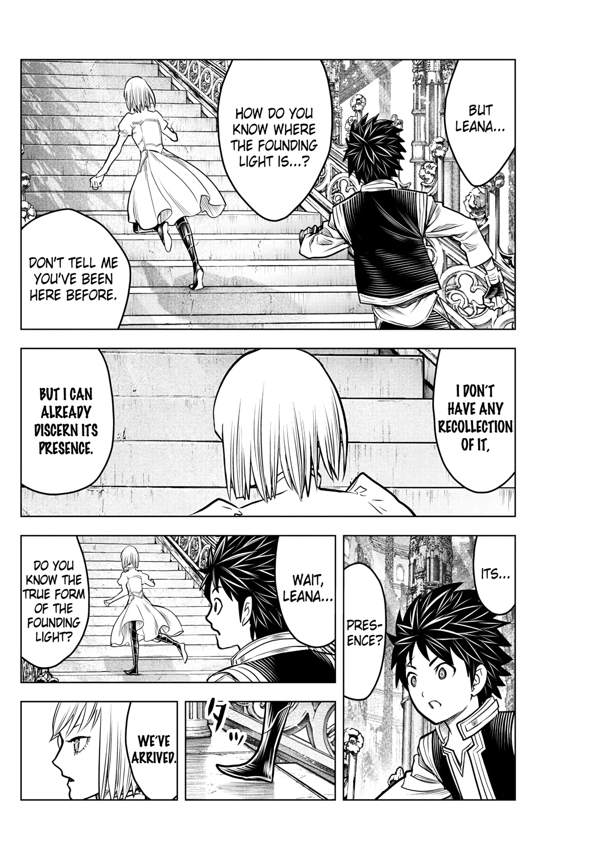 Soukyuu no Ariadne Chapter 202 page 14 - Chapter 202: The Founding Light