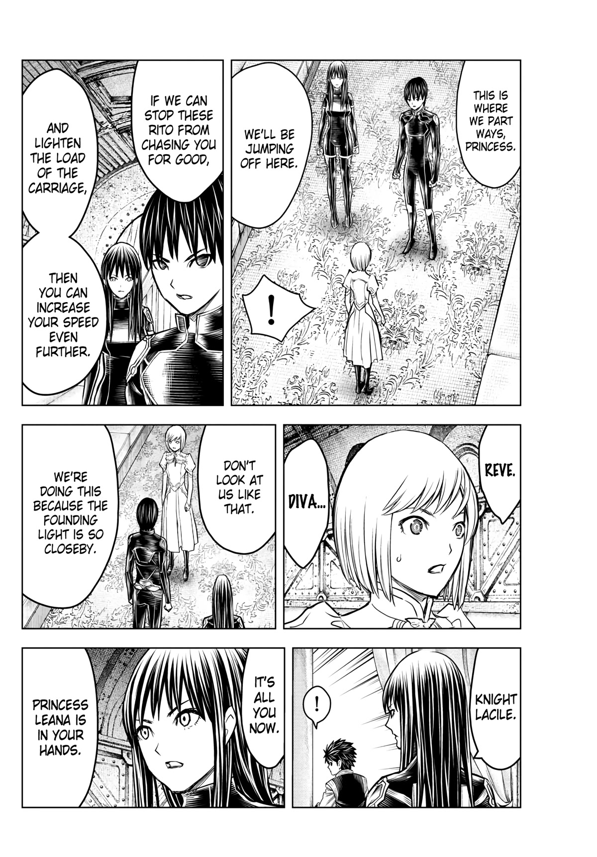 Soukyuu no Ariadne Chapter 202 page 4 - Chapter 202: The Founding Light