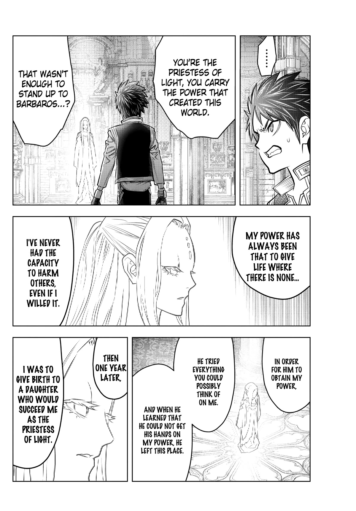 Soukyuu no Ariadne Chapter 203 page 12 - Chapter 203: Priestess of Light