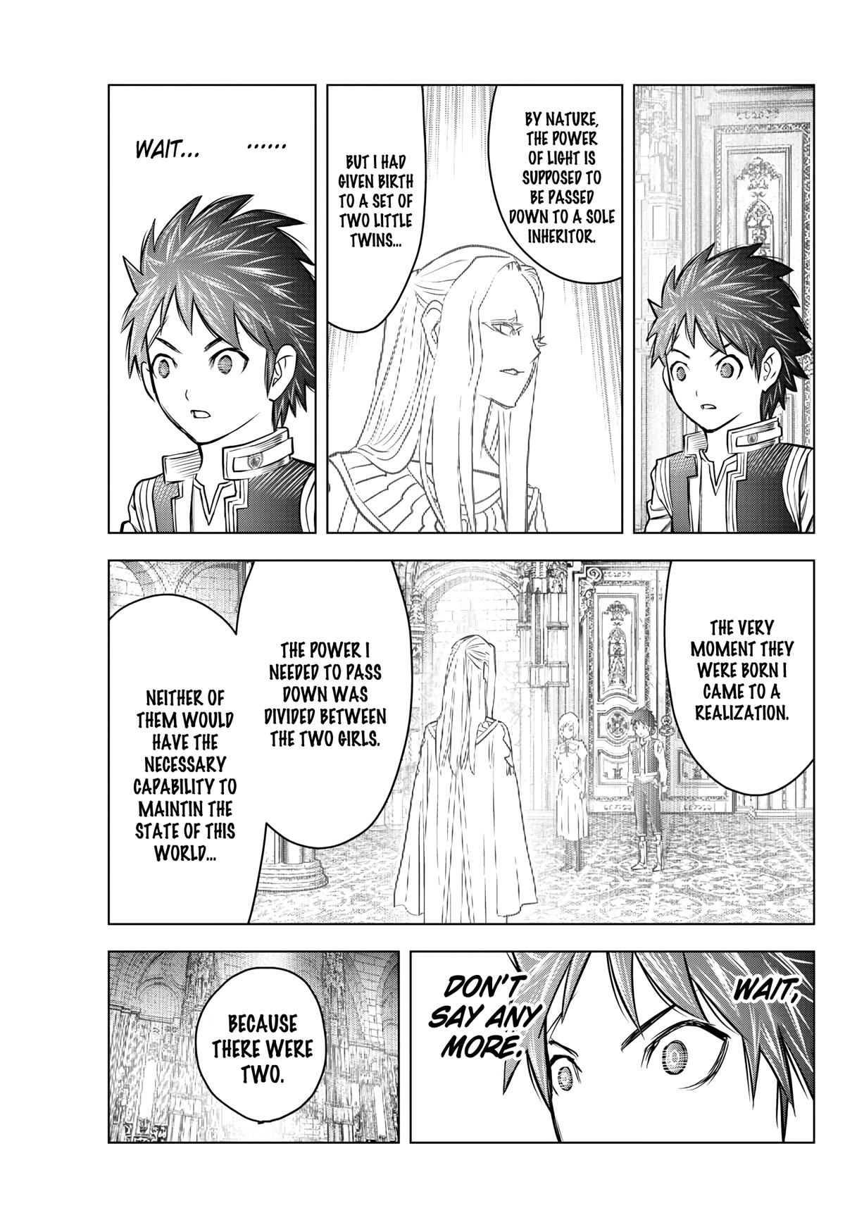 Soukyuu no Ariadne Chapter 203 page 13 - Chapter 203: Priestess of Light