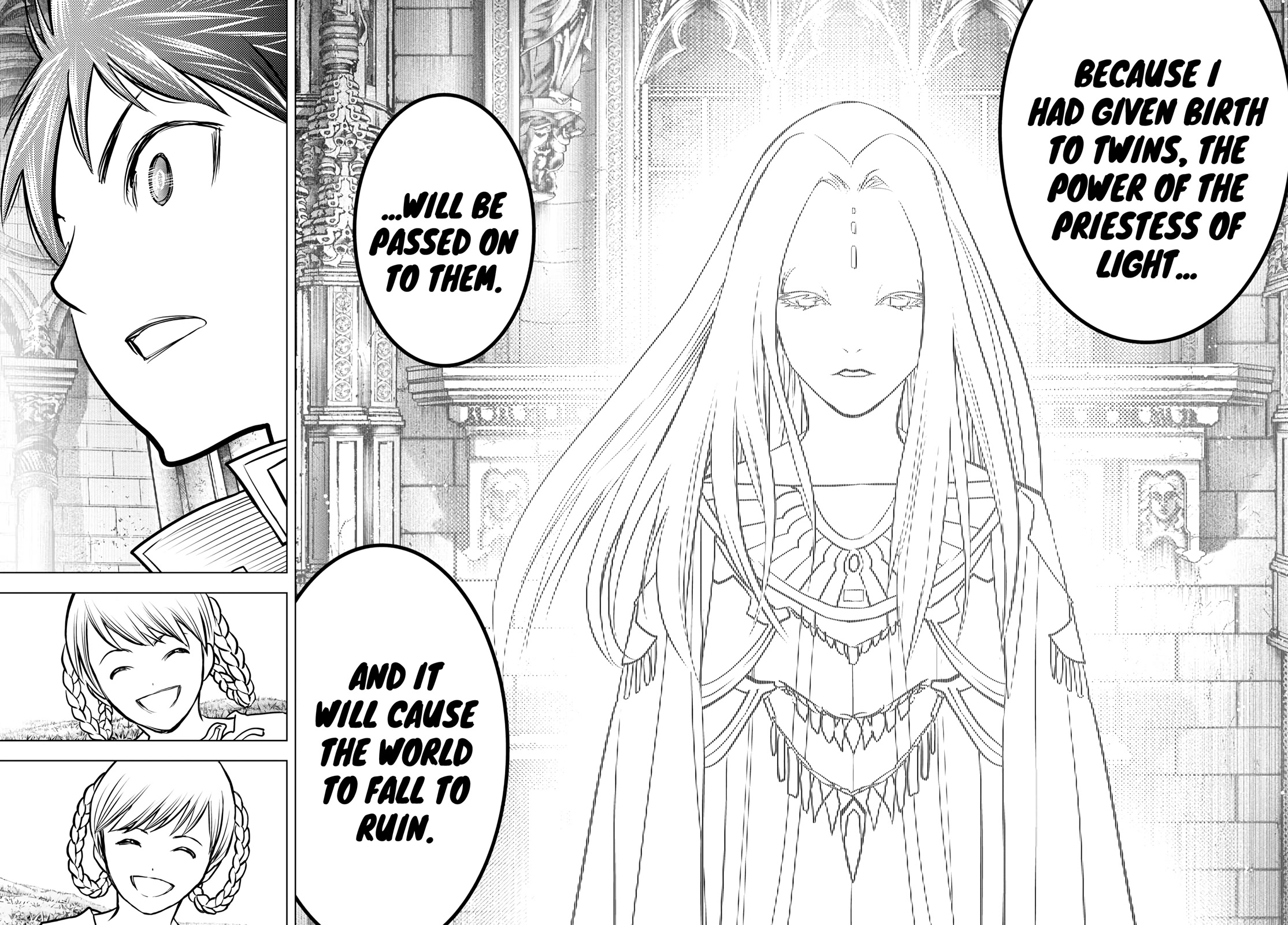 Soukyuu no Ariadne Chapter 203 page 14 - Chapter 203: Priestess of Light