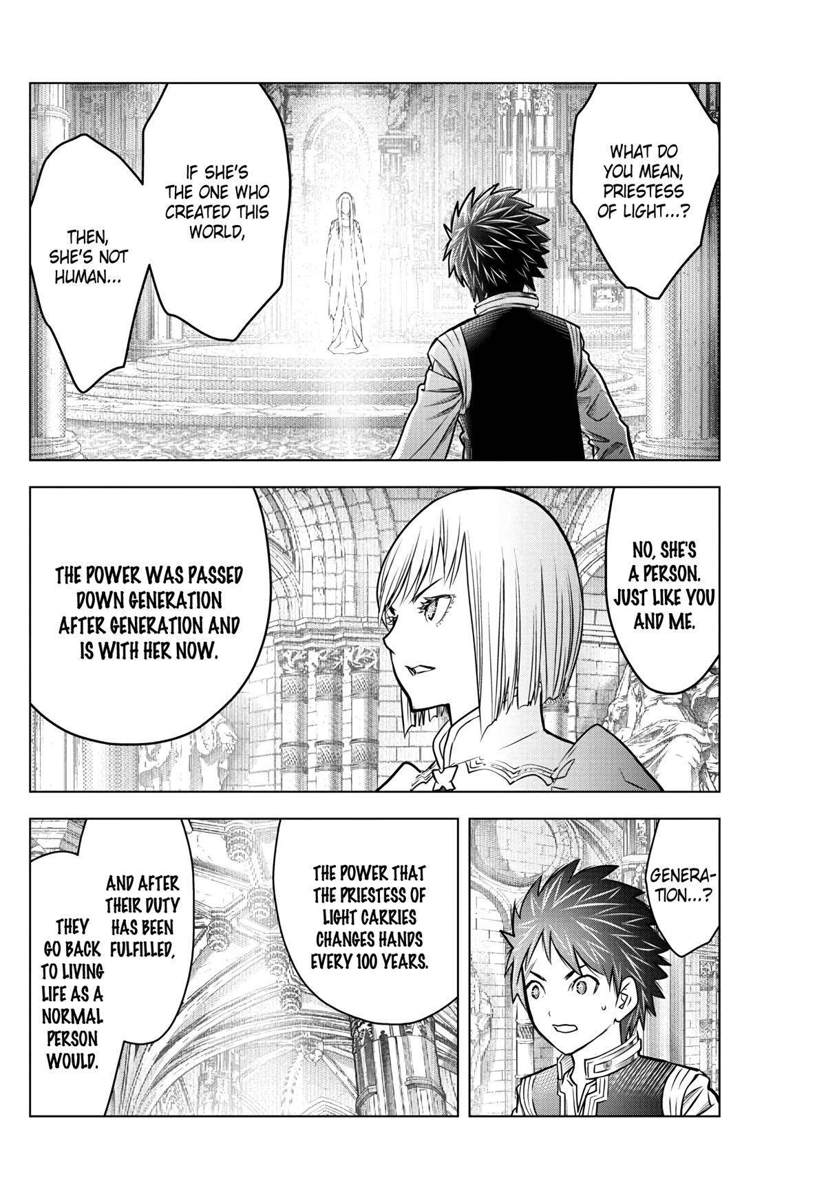 Soukyuu no Ariadne Chapter 203 page 2 - Chapter 203: Priestess of Light