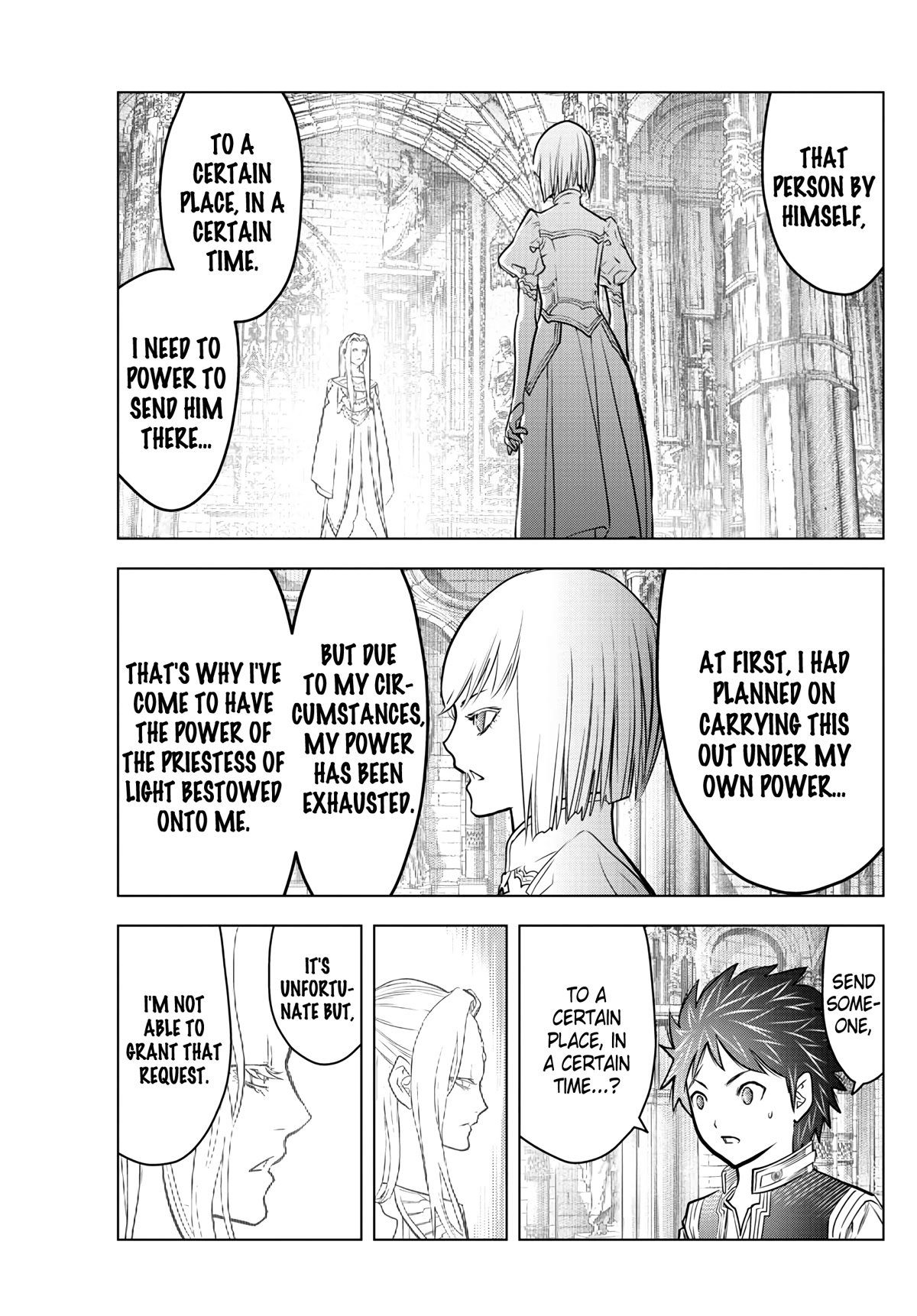 Soukyuu no Ariadne Chapter 203 page 5 - Chapter 203: Priestess of Light