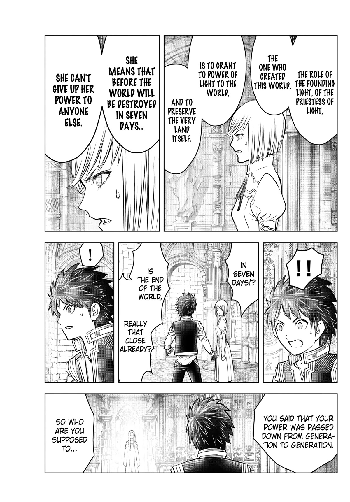 Soukyuu no Ariadne Chapter 203 page 7 - Chapter 203: Priestess of Light