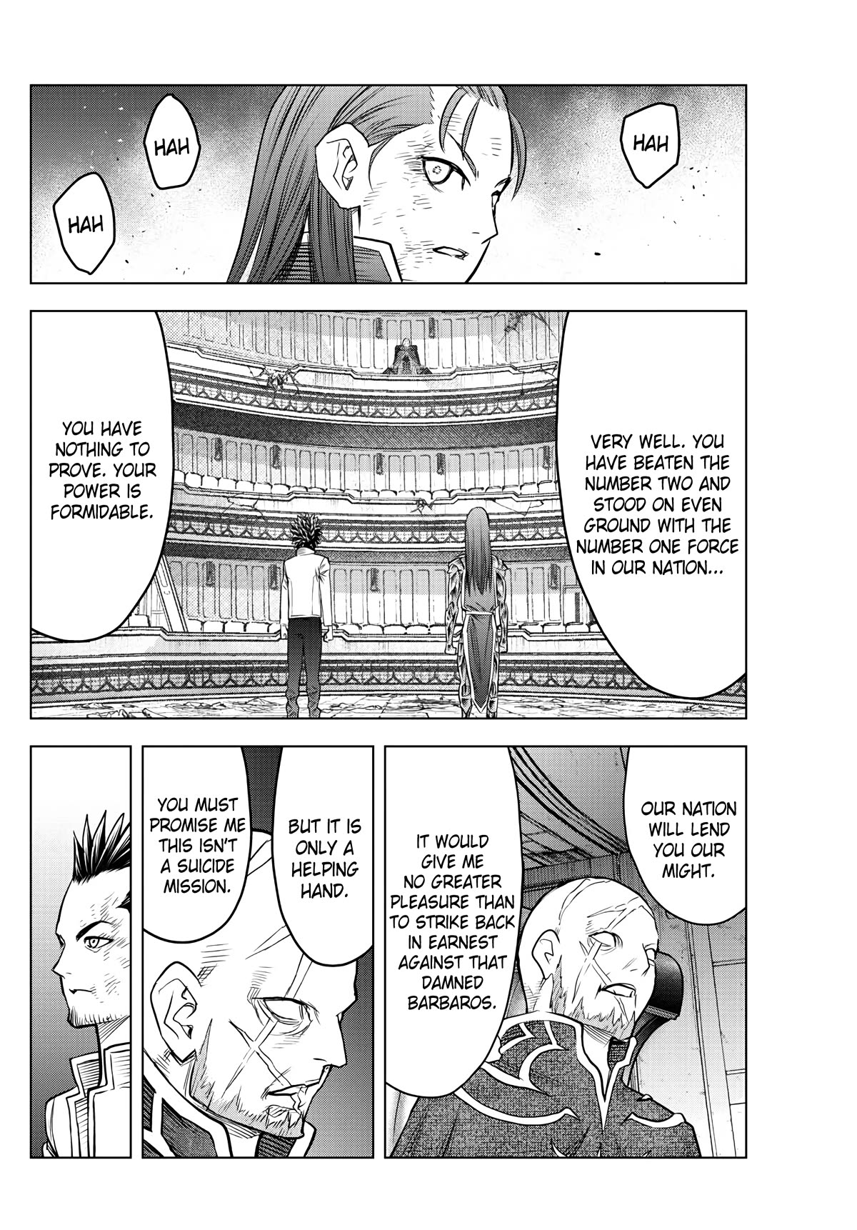 Soukyuu no Ariadne Chapter 206 page 14 - Chapter 206: Miscalculation