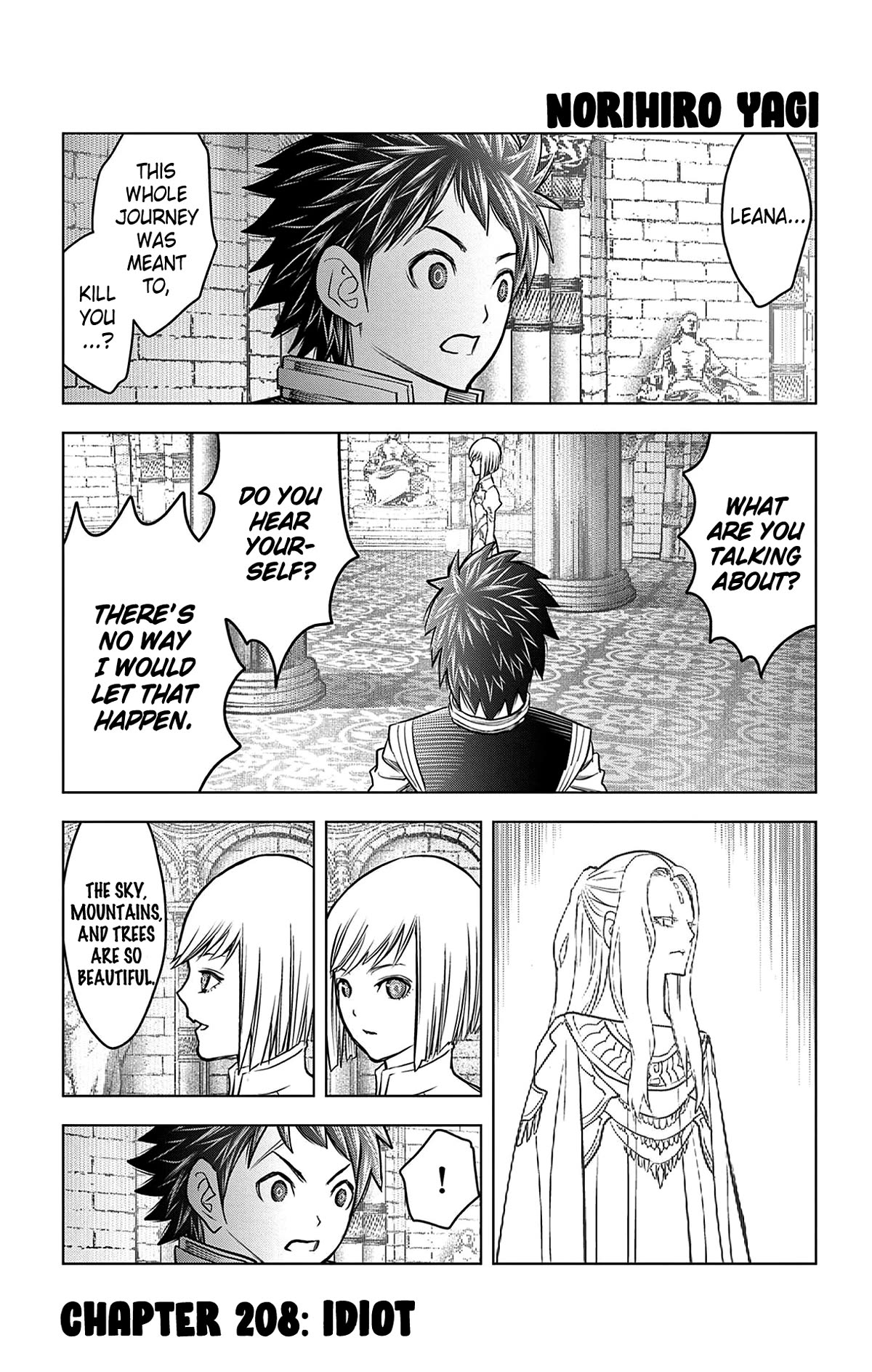 Soukyuu no Ariadne Chapter 208 page 1 - Chapter 208: Idiot