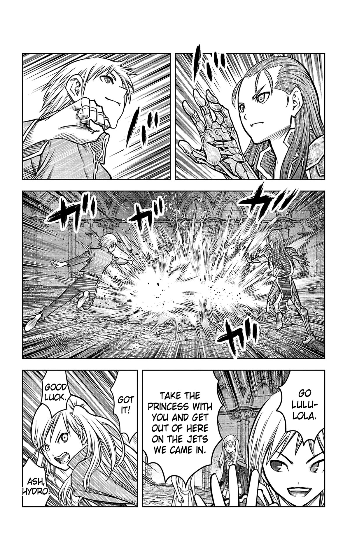 Soukyuu no Ariadne Chapter 210 page 11 - Chapter 210: To the Surface