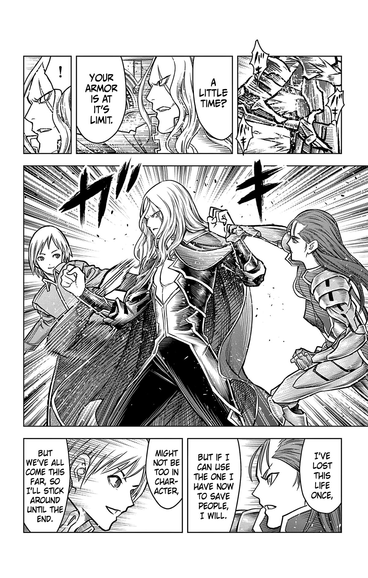 Soukyuu no Ariadne Chapter 210 page 13 - Chapter 210: To the Surface