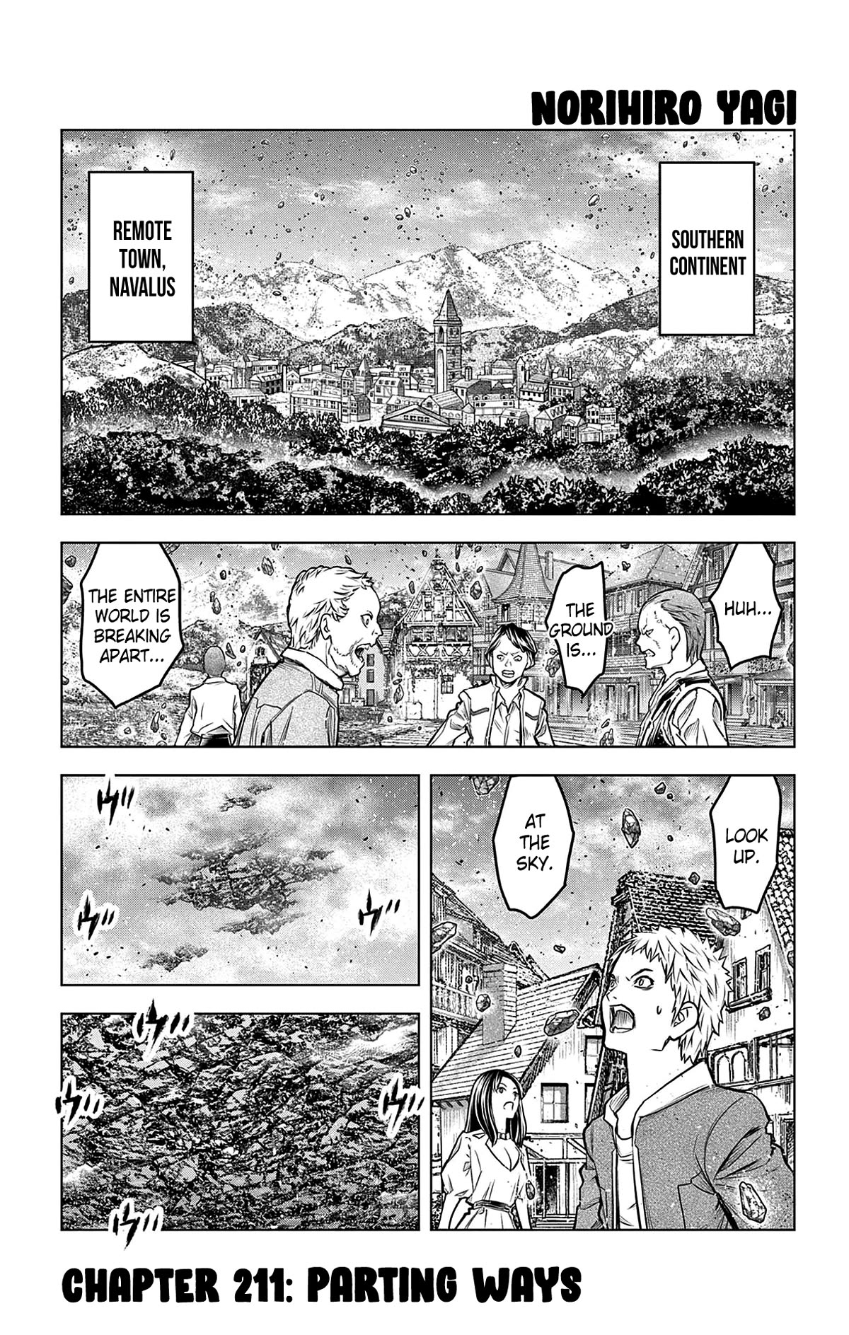 Soukyuu no Ariadne Chapter 211 page 1 - Chapter 211: Parting Ways