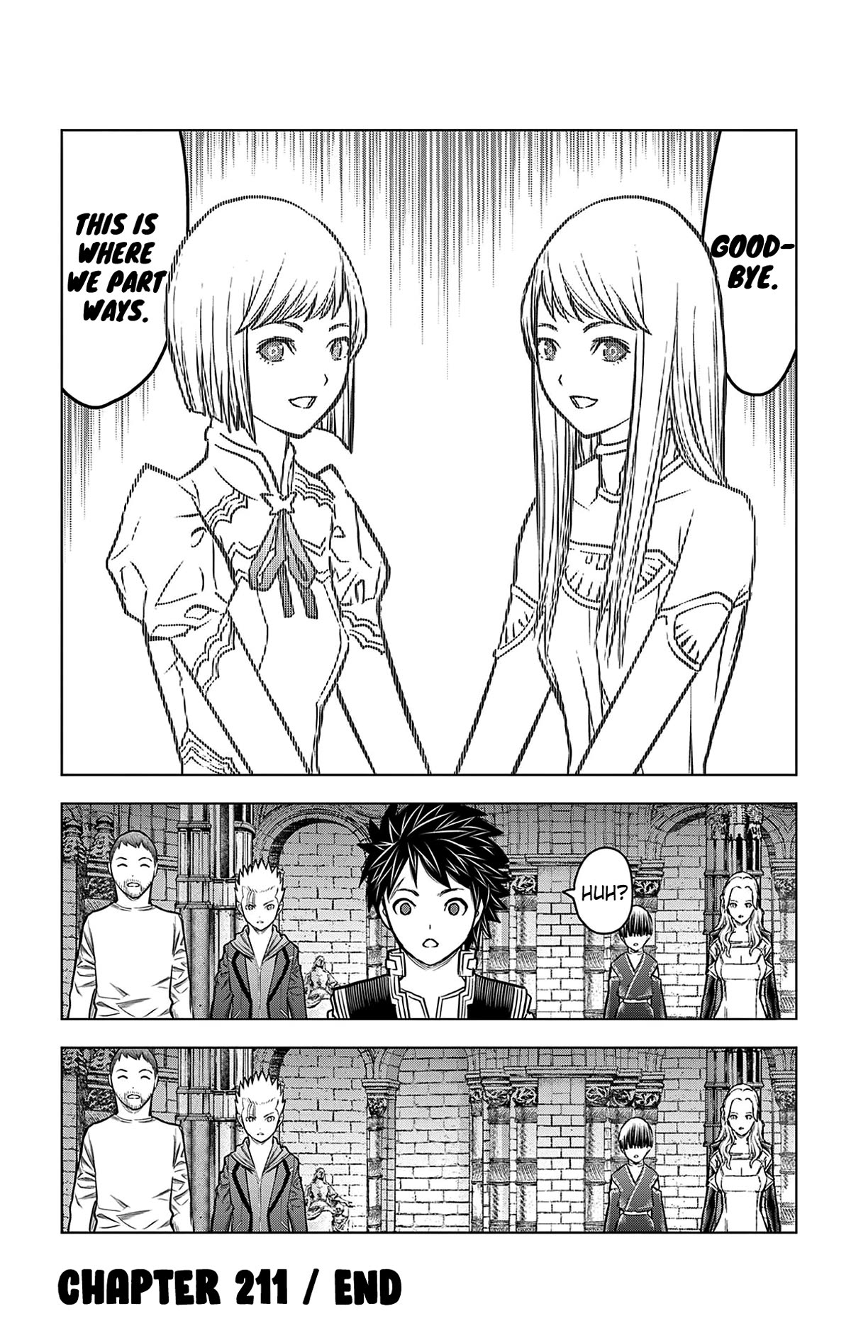 Soukyuu no Ariadne Chapter 211 page 16 - Chapter 211: Parting Ways