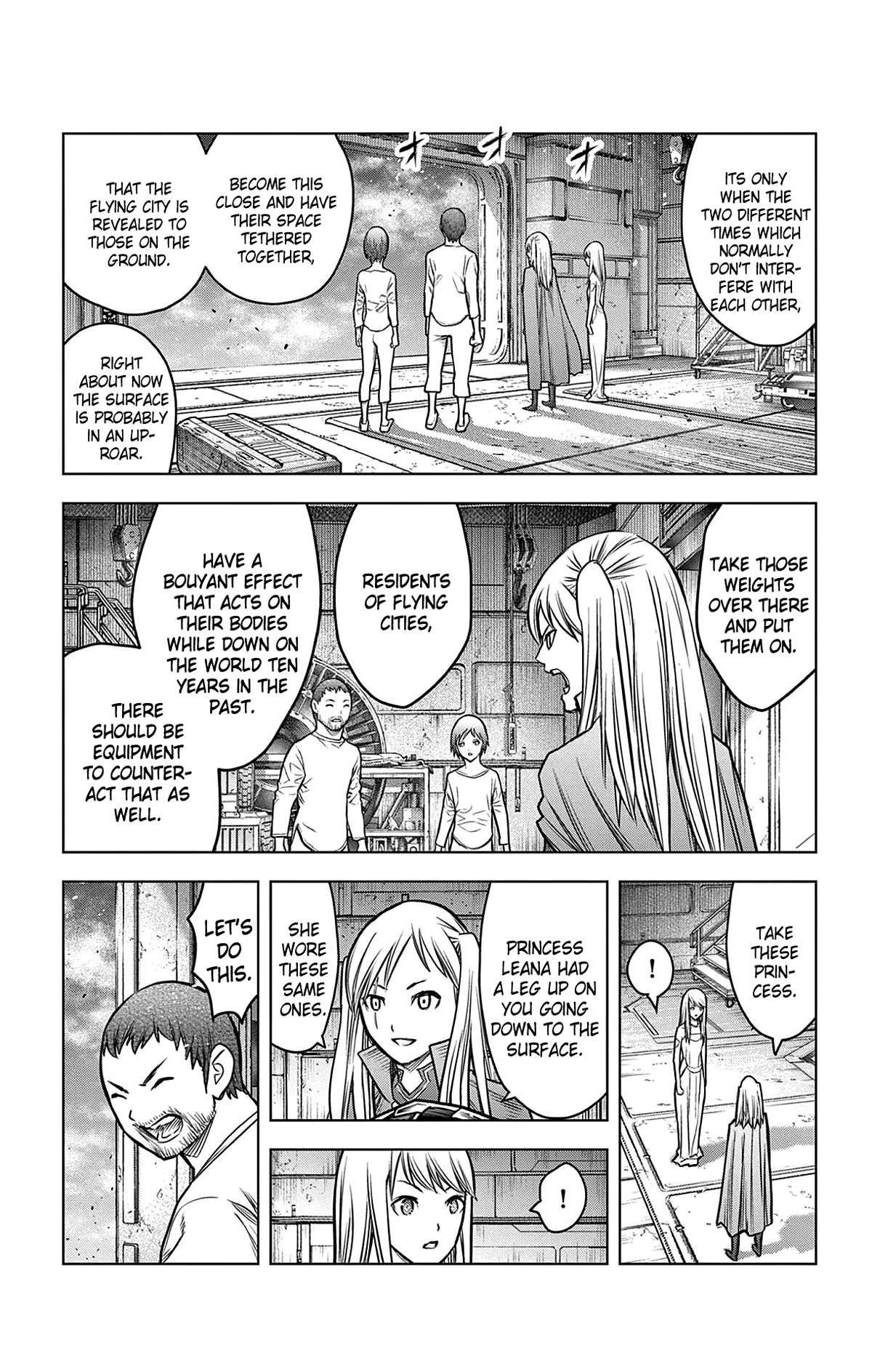 Soukyuu no Ariadne Chapter 211 page 3 - Chapter 211: Parting Ways