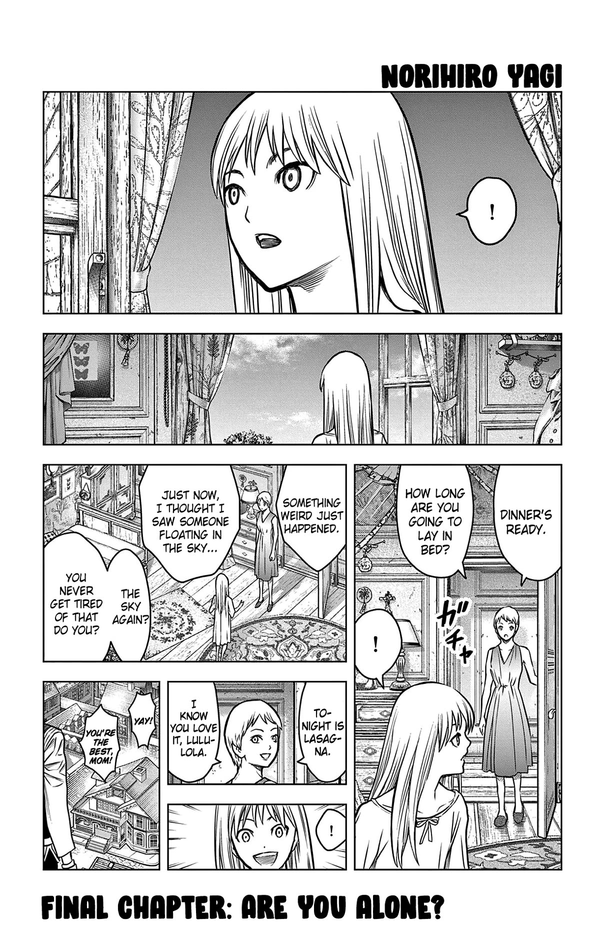 Soukyuu no Ariadne Chapter 217 page 1 - Chapter 217: Are You Alone? [END]