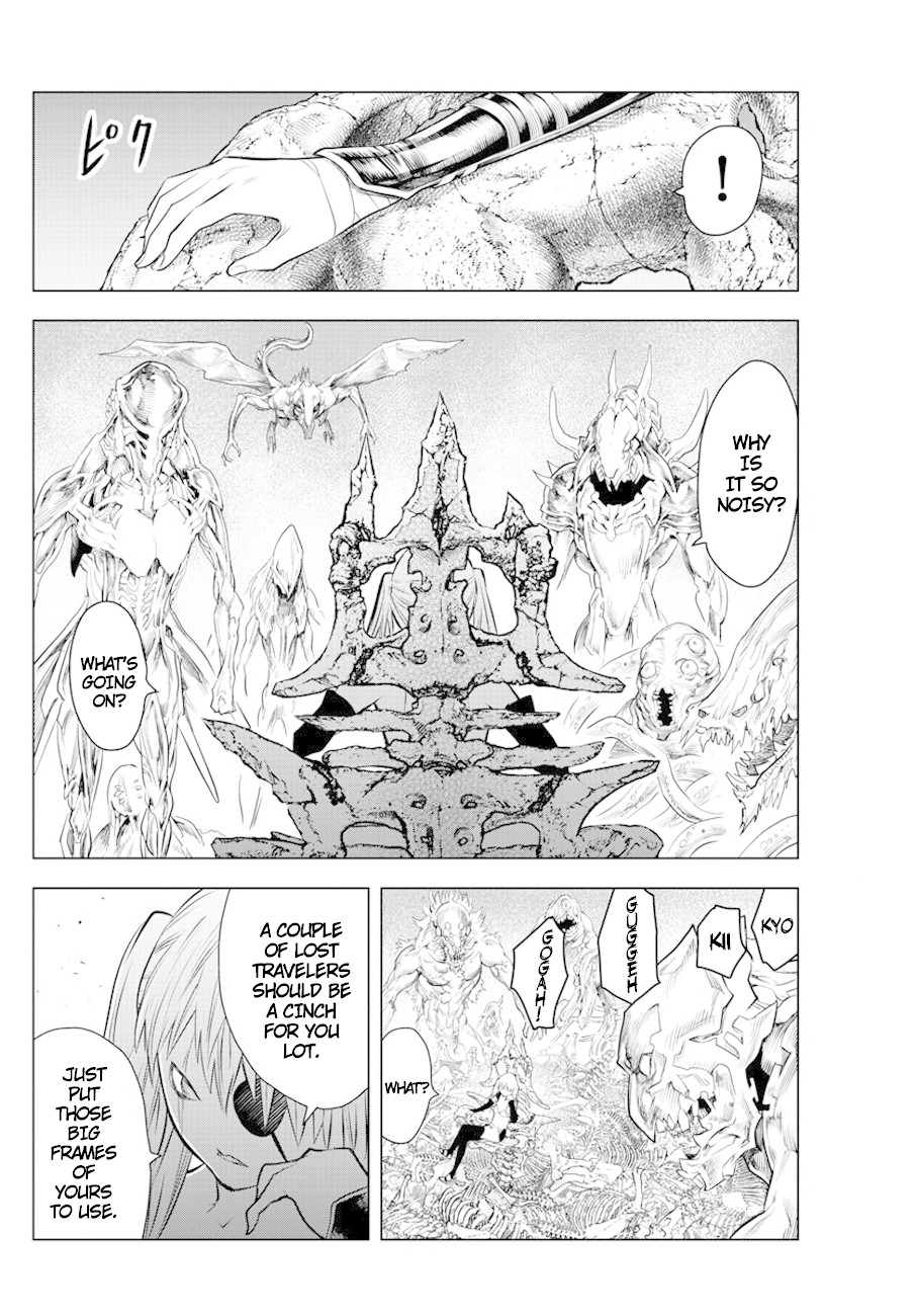 Soukyuu no Ariadne Chapter 25 page 2 - Chapter 25: Dense Forest Combat