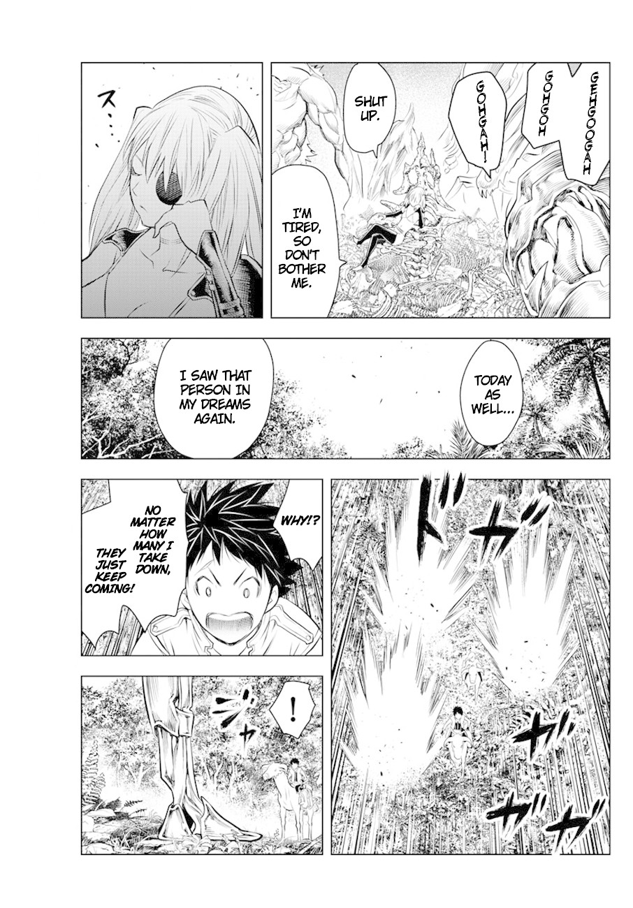 Soukyuu no Ariadne Chapter 25 page 3 - Chapter 25: Dense Forest Combat