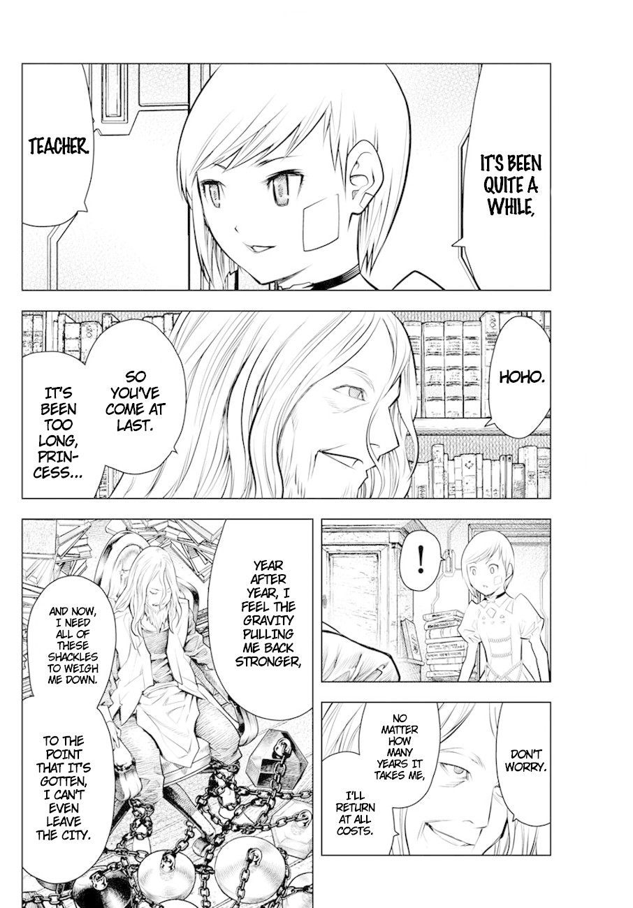 Soukyuu no Ariadne Chapter 28 page 3 - Chapter 28: Dialogue With the Teacher