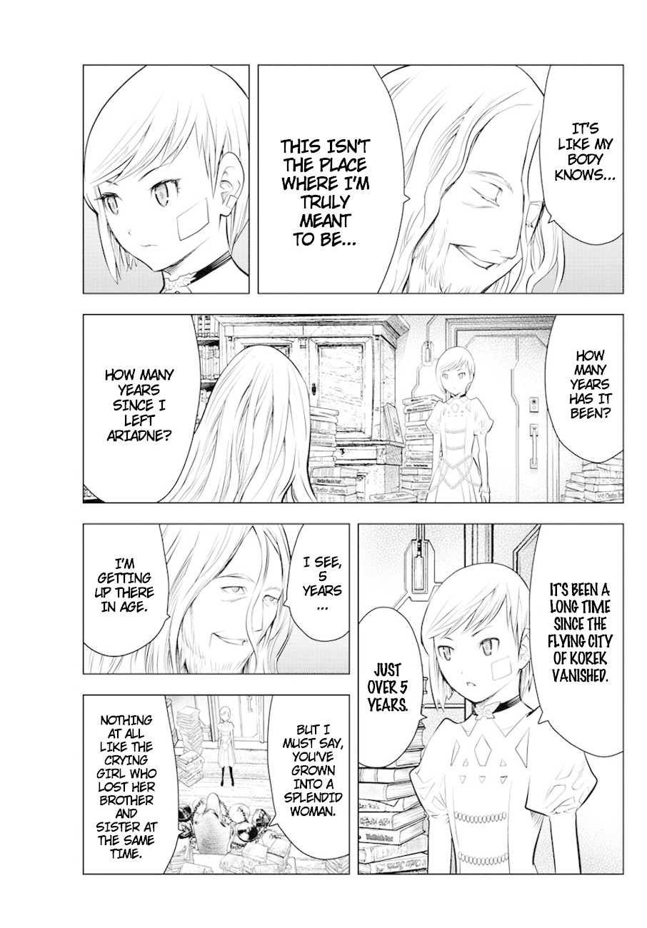 Soukyuu no Ariadne Chapter 28 page 4 - Chapter 28: Dialogue With the Teacher