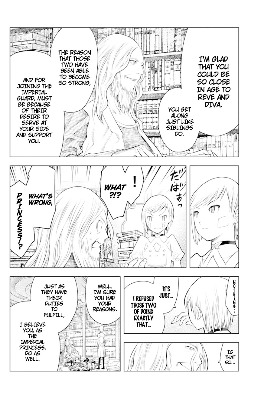Soukyuu no Ariadne Chapter 28 page 5 - Chapter 28: Dialogue With the Teacher
