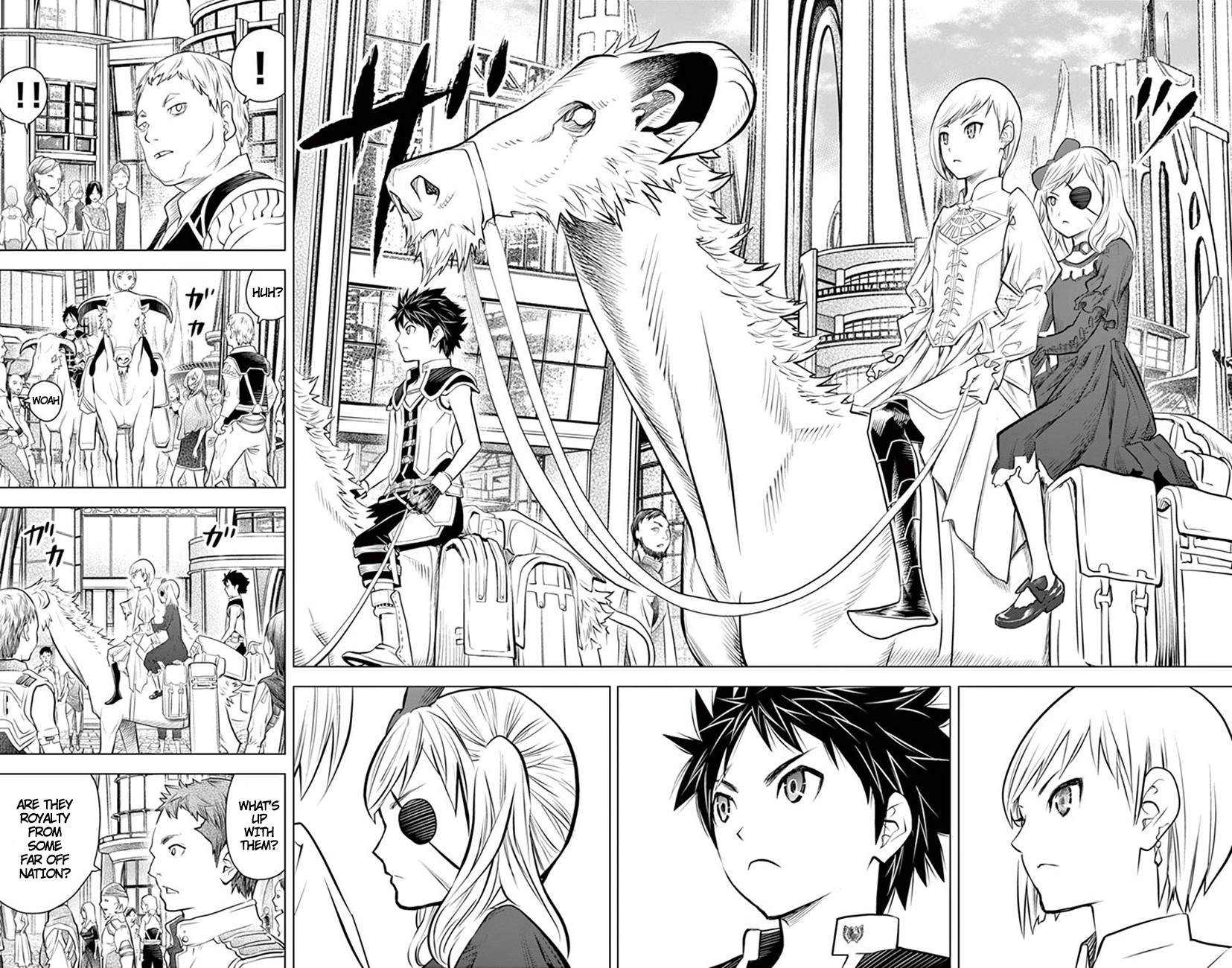 Soukyuu no Ariadne Chapter 29 page 8 - Chapter 29: A Change of Clothes