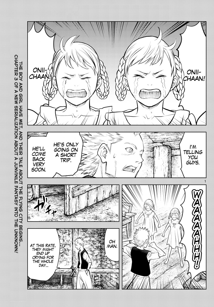 Soukyuu no Ariadne Chapter 3 page 1 - Chapter 3: Beginning of the journey