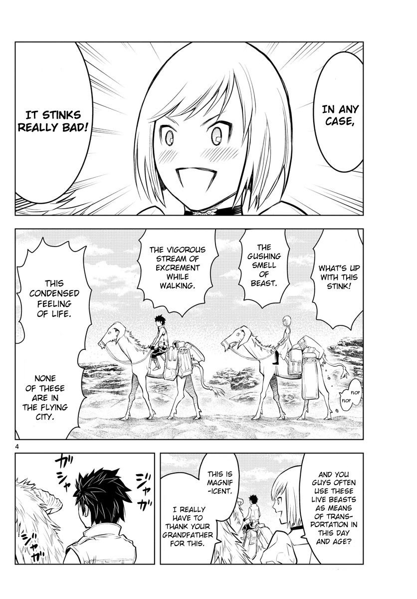 Soukyuu no Ariadne Chapter 3 page 4 - Chapter 3: Beginning of the journey
