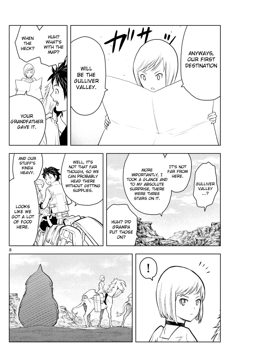 Soukyuu no Ariadne Chapter 3 page 8 - Chapter 3: Beginning of the journey